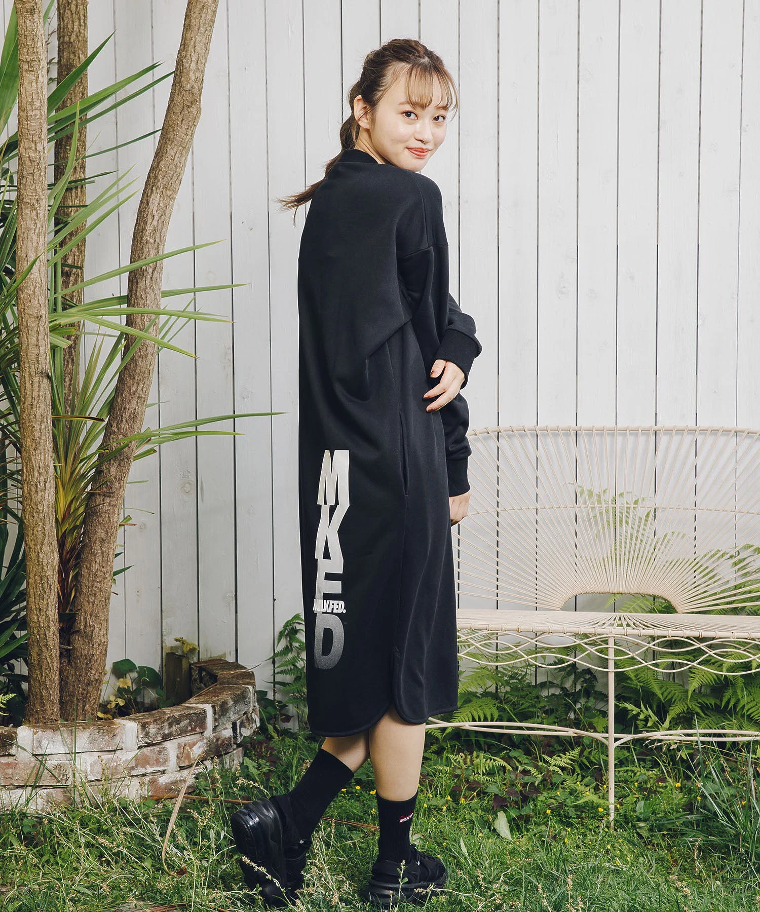 PRINTED MKFD SWEAT DRESS MILKFED. - Image 14