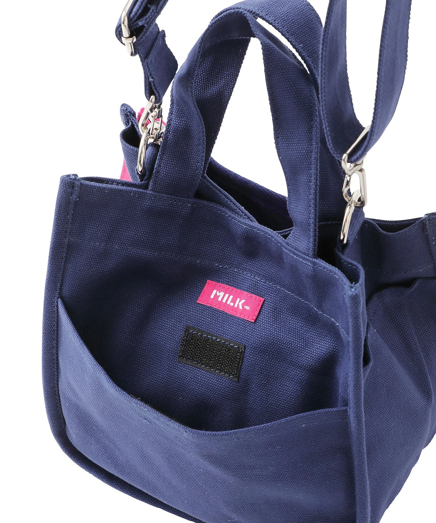 EMBROIDERED BAR MINI SHOULDER BAG W/STRAP MILKFED. - Image 20