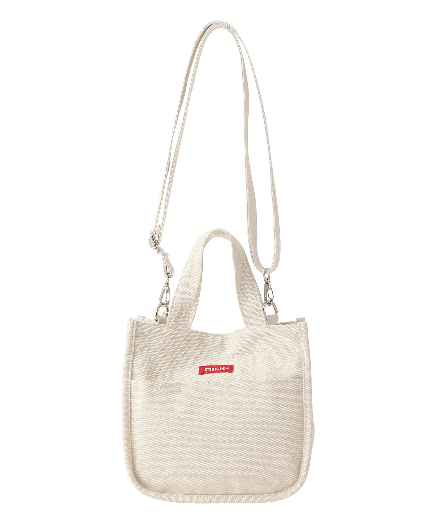 EMBROIDERED BAR MINI SHOULDER BAG W/STRAP MILKFED. - Image 27