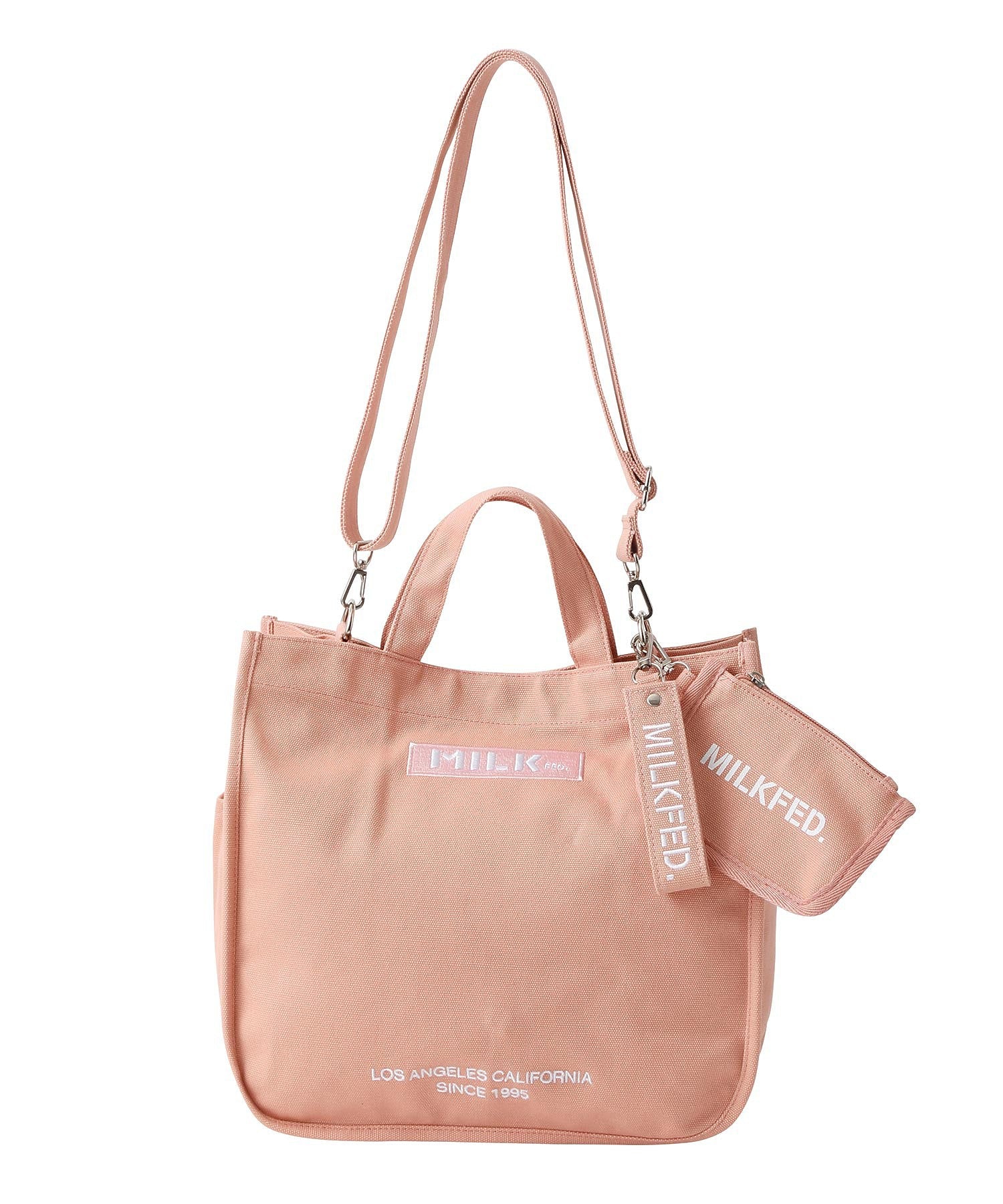EMBROIDERED BAR SHOULDER BAG W/STRAP MILKFED. - Image 10
