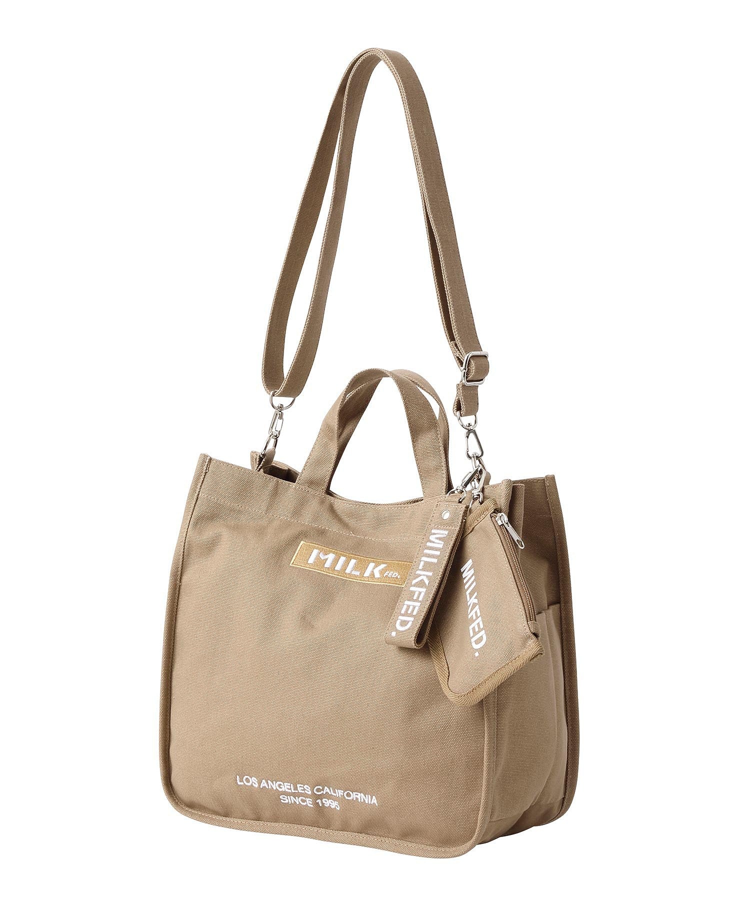EMBROIDERED BAR SHOULDER BAG W/STRAP MILKFED. - Image 43