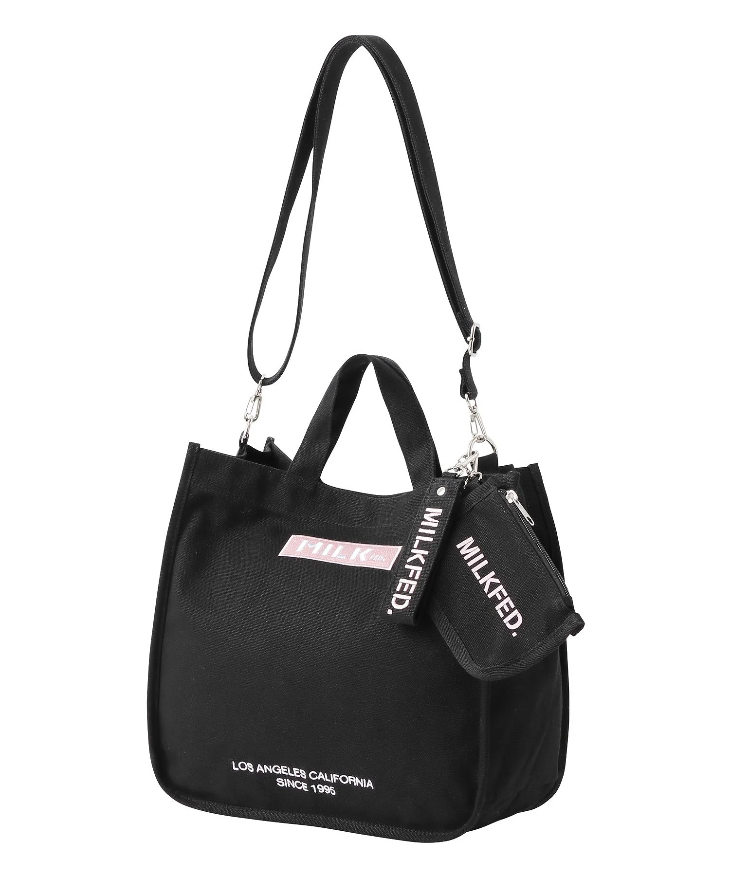 EMBROIDERED BAR SHOULDER BAG W/STRAP MILKFED. - Image 46