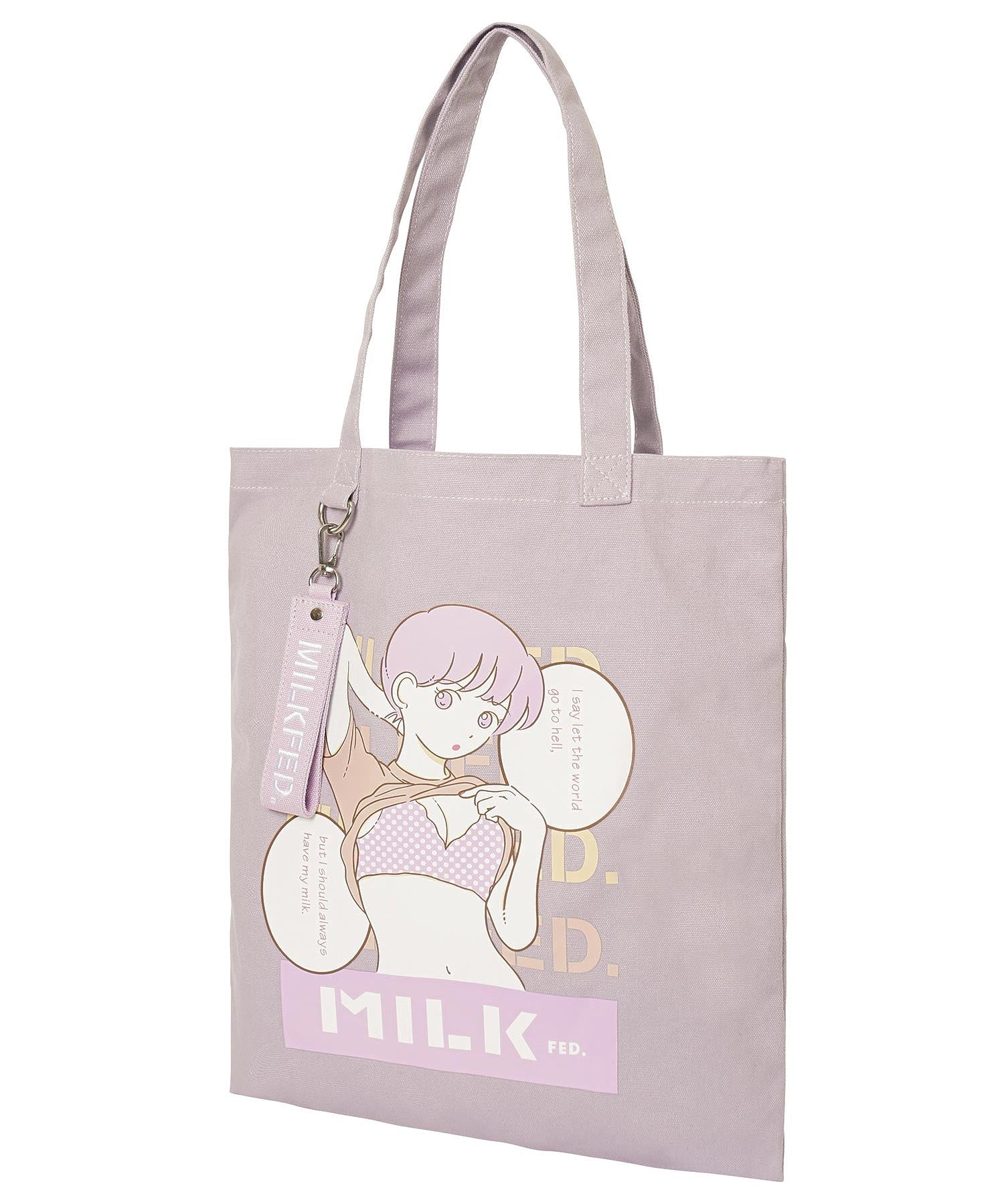 MILKFED.×TAIHEI NAMIKAWA TOTE LtPURPLE - Image 11