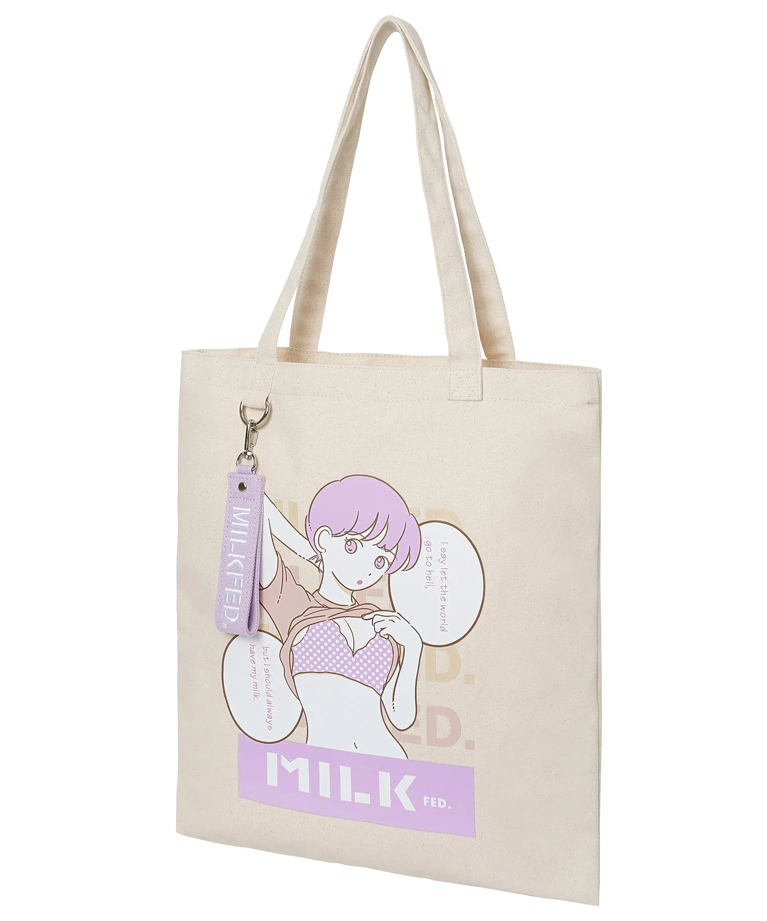 MILKFED.×TAIHEI NAMIKAWA TOTE LtPURPLE - Image 12