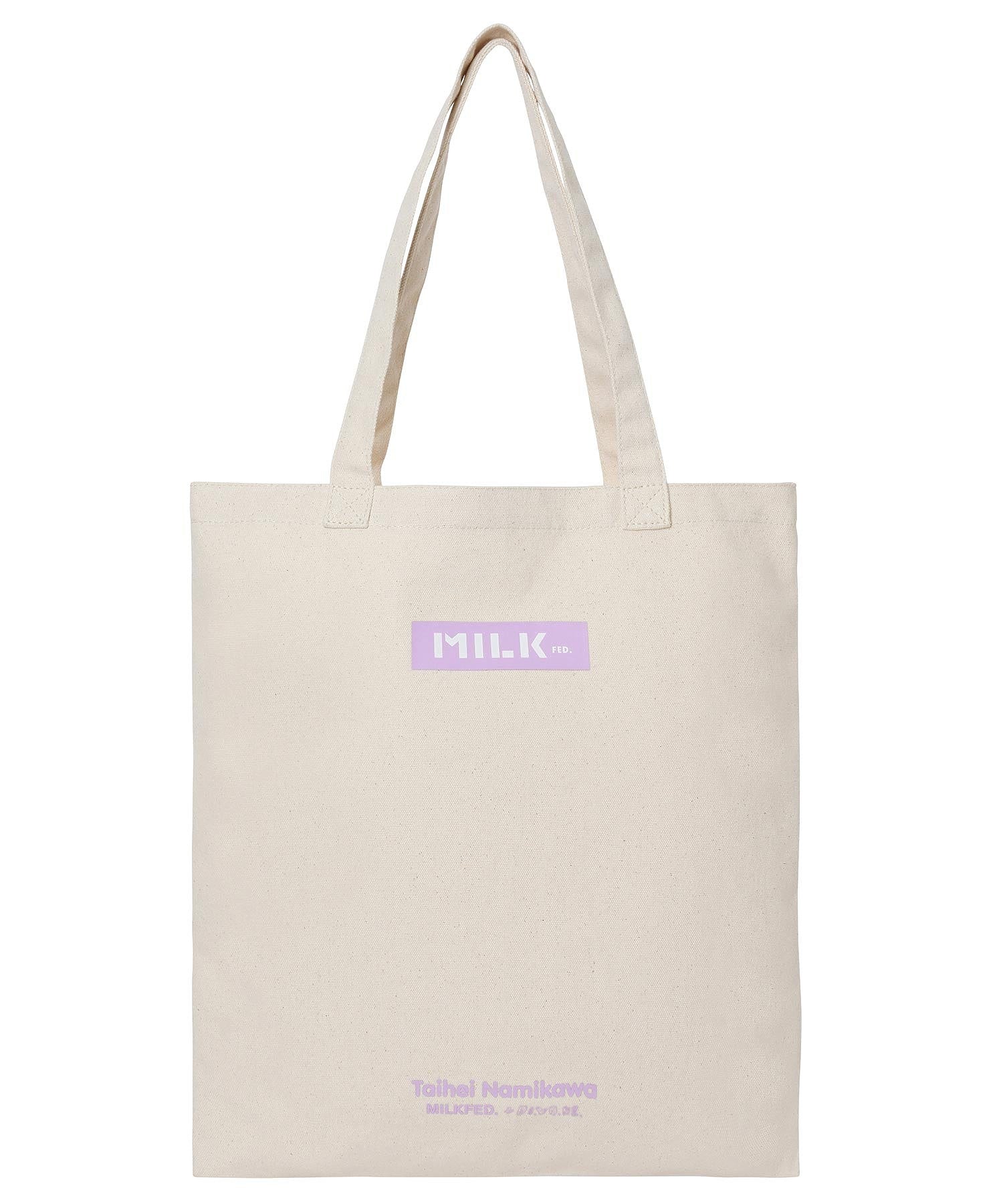 MILKFED.×TAIHEI NAMIKAWA TOTE LtPURPLE - Image 2