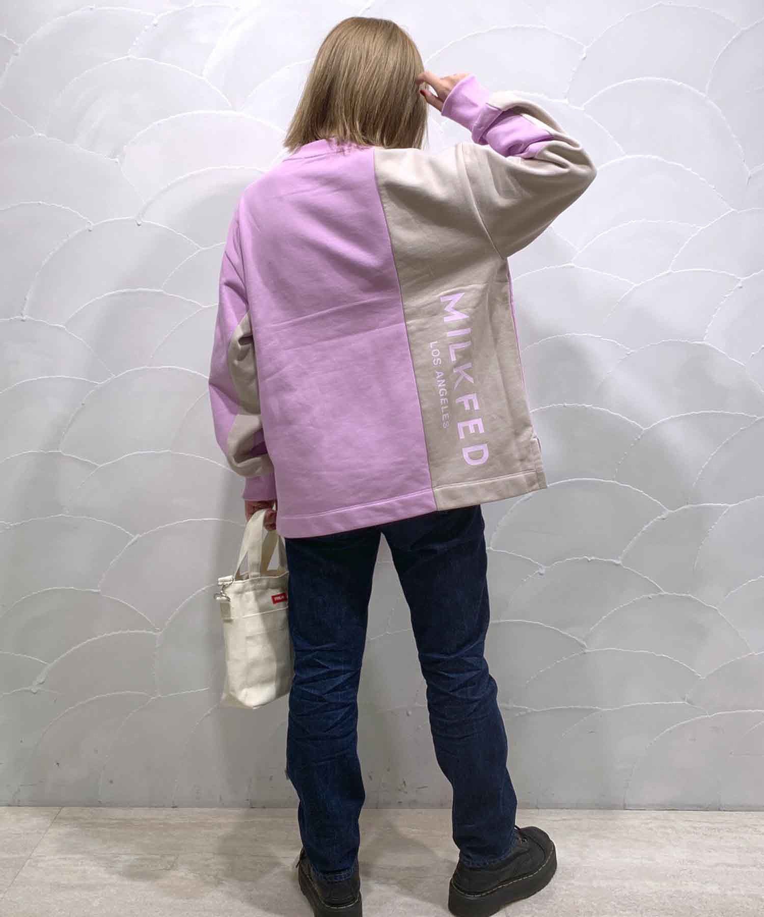 BICOLOR SWEAT TOP MILKFED. - Image 24