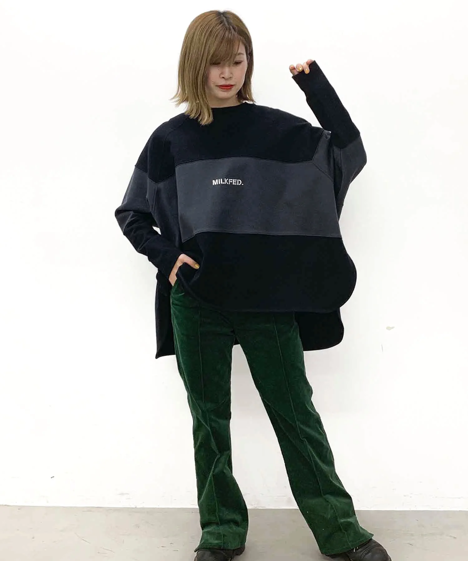 BICOLOR WIDE TOP MILKFED. - Image 13