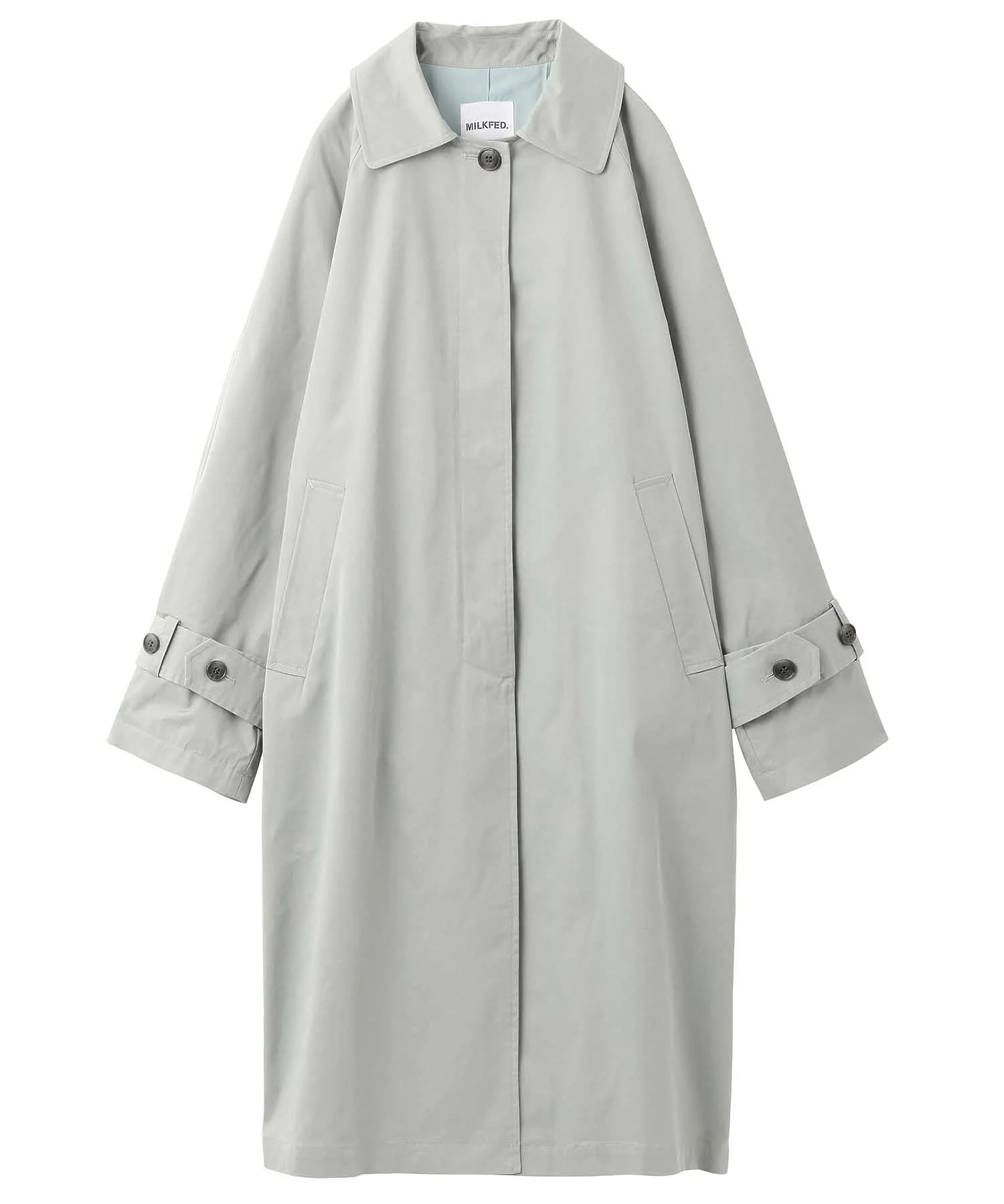 SOLID LONG COAT MILKFED. - Image 27