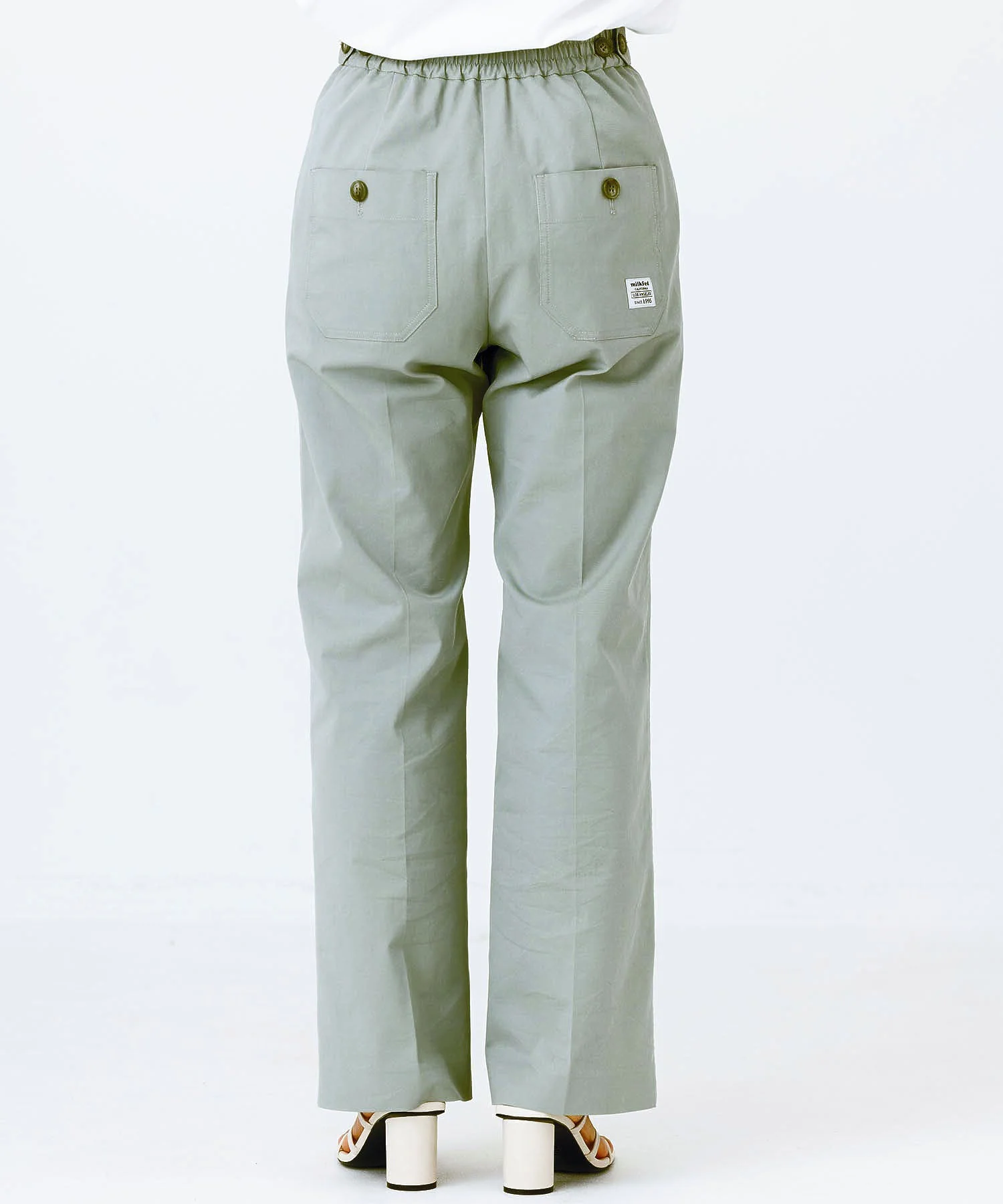 CENTER PRESSED PANTS MILKFED. - Image 17
