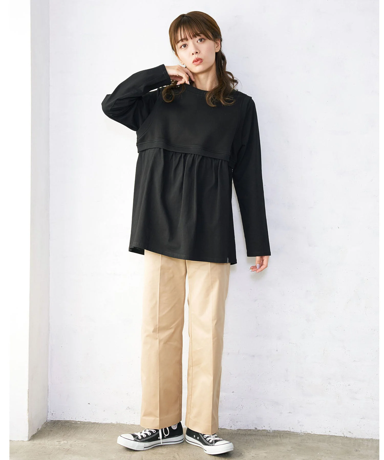 CENTER PRESSED PANTS MILKFED. - Image 9