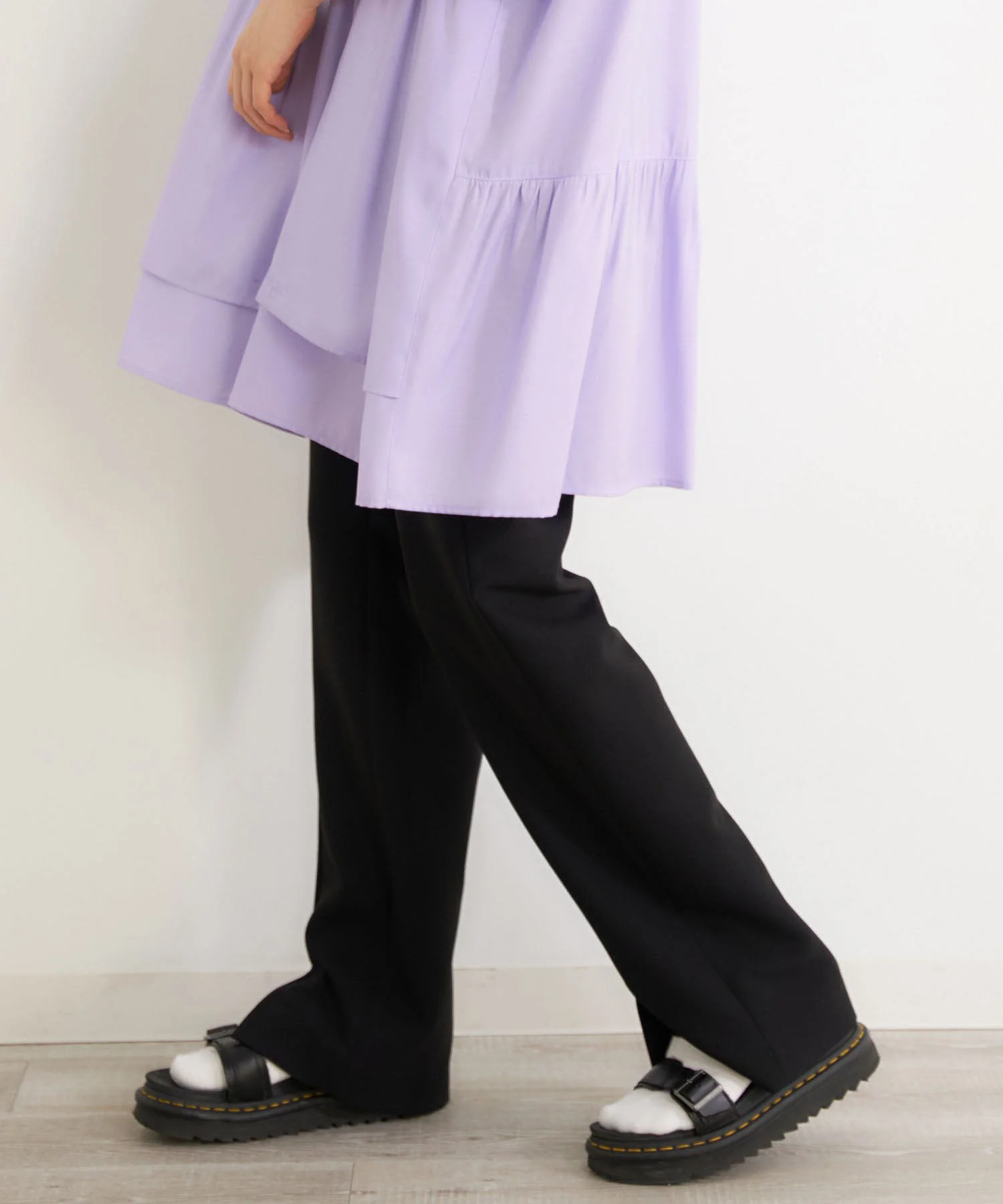 CENTER SLIT PANTS MILKFED. - Image 32