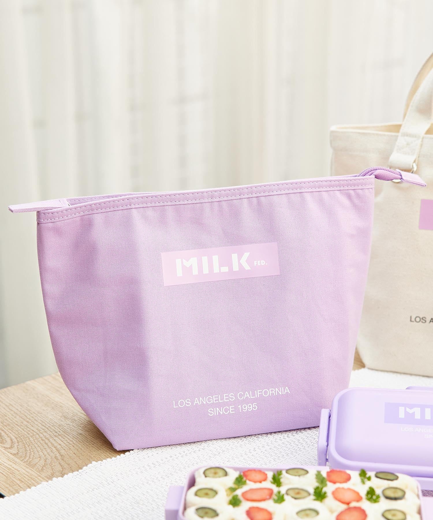 LIFE STYLE|MILKFED. COOLER BAG LtPURPLE - Image 2