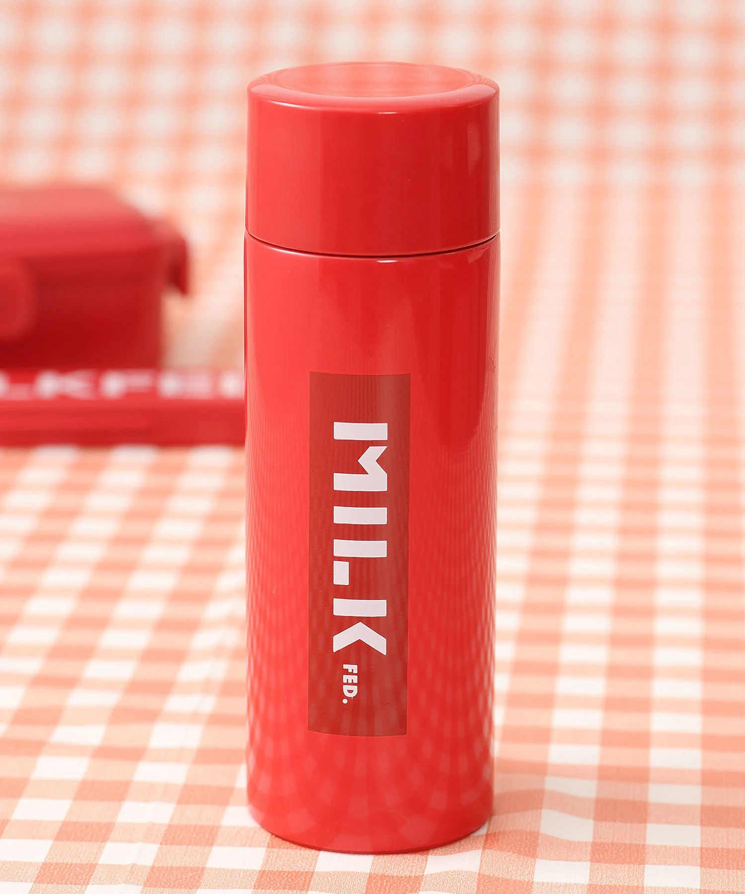 LIFE STYLE｜LOGO DRINK BOTTLE RED MILKFED. - Image 2