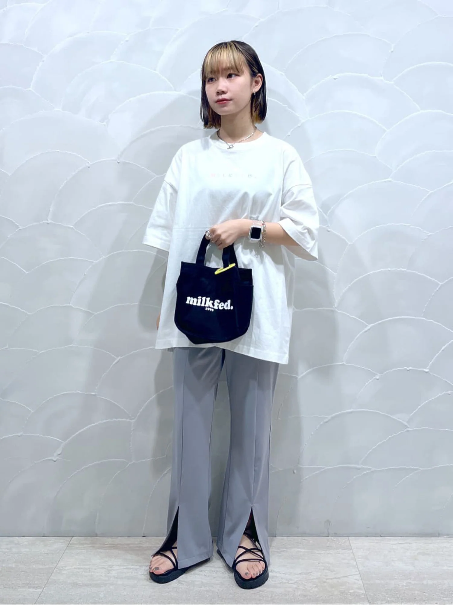 CENTER SLIT EASY PANTS MILKFED. - Image 28