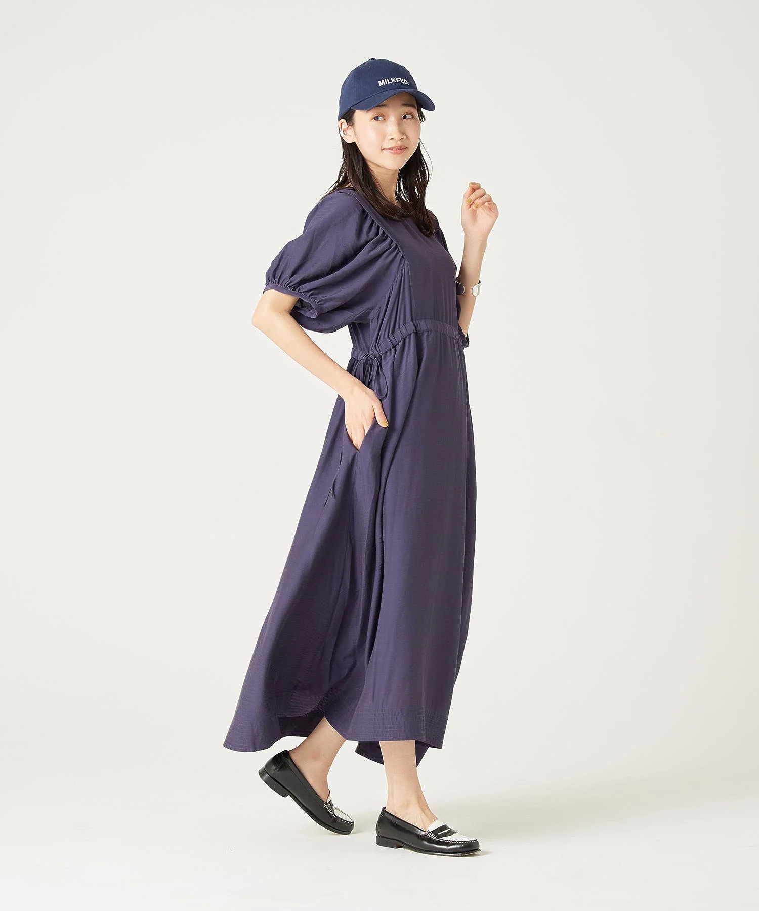 SHIRRING DRESS MILKFED. - Image 17