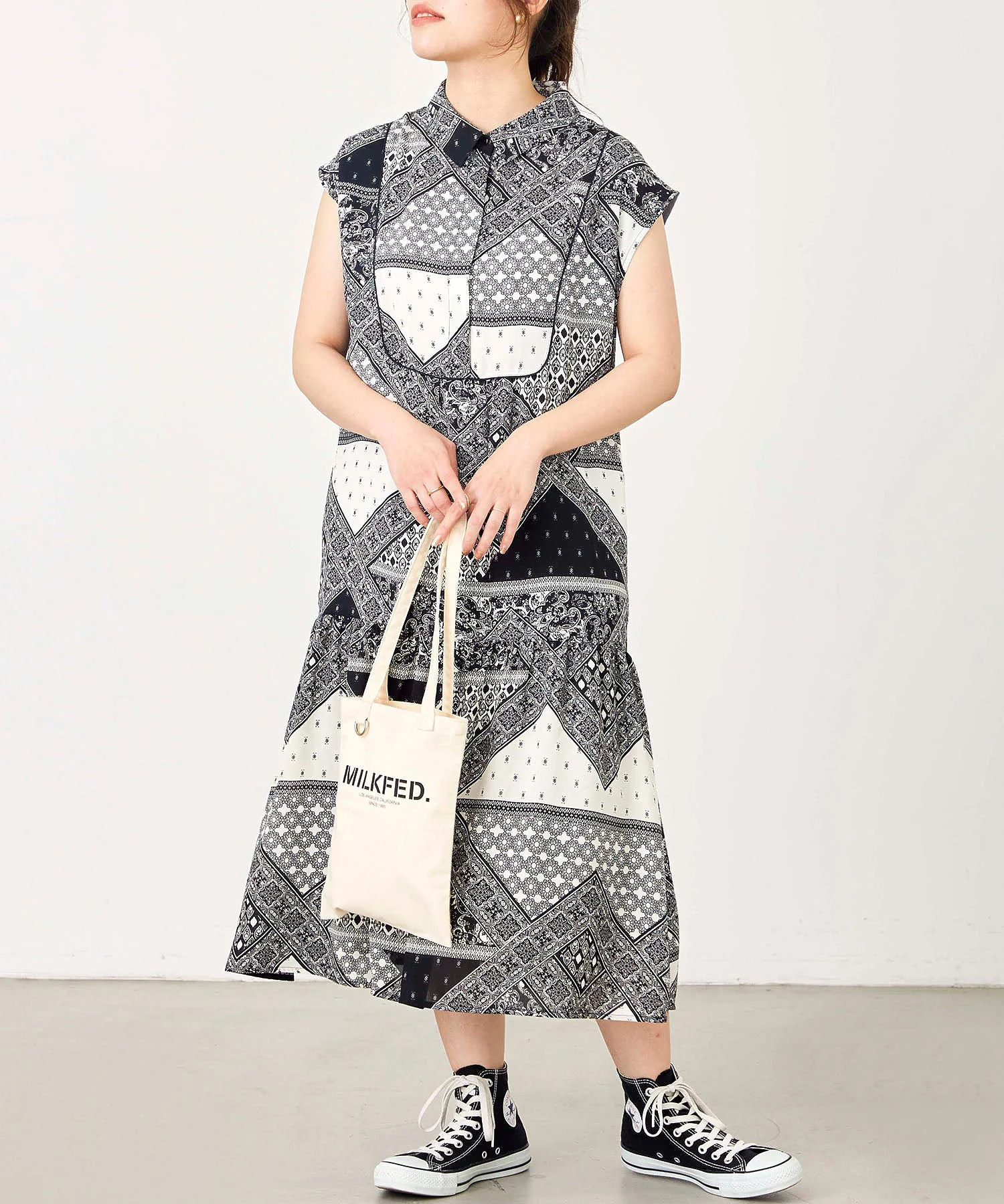 BANDANA PRINT DRESS MILKFED. - Image 14