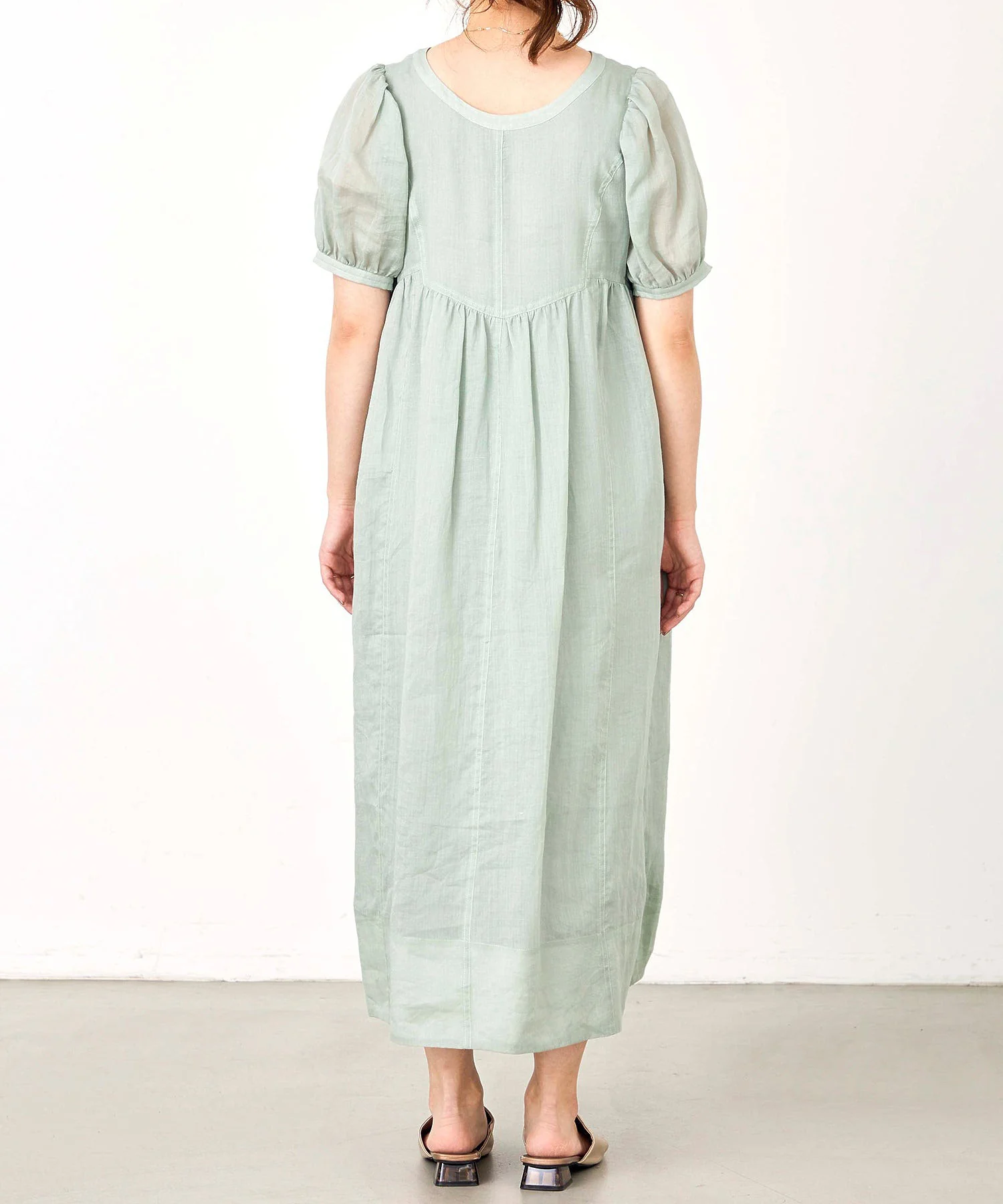 PUFF SLEEVE DRESS MILKFED. - Image 12