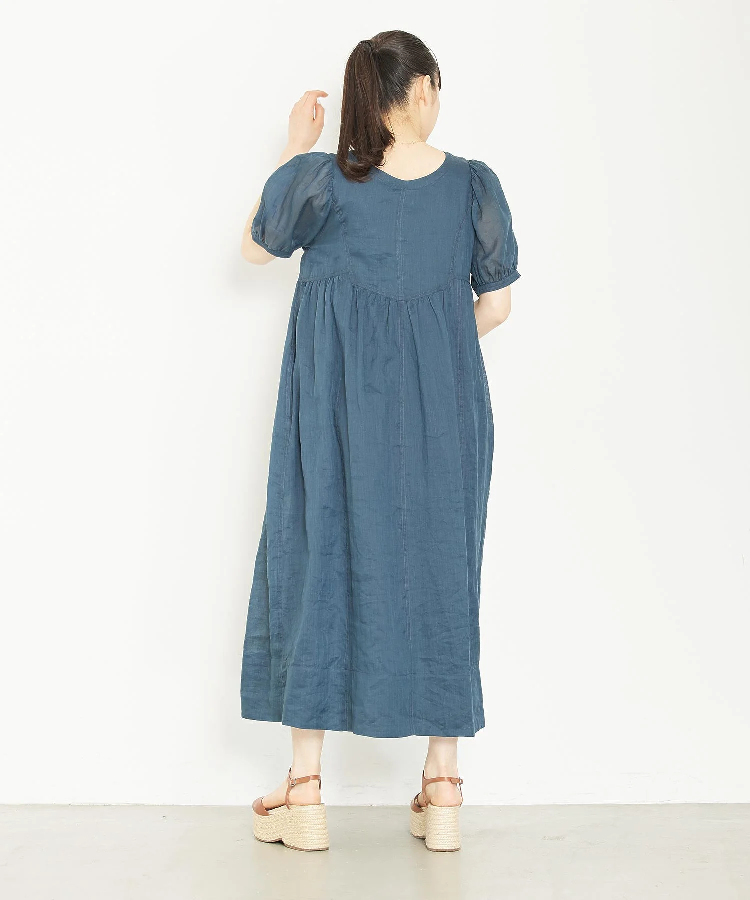 PUFF SLEEVE DRESS MILKFED. - Image 7