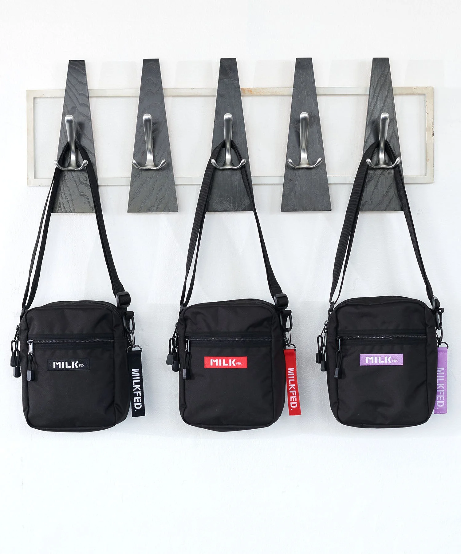 RECTANGLE SHOULDER BAG MILKFED. - Image 18