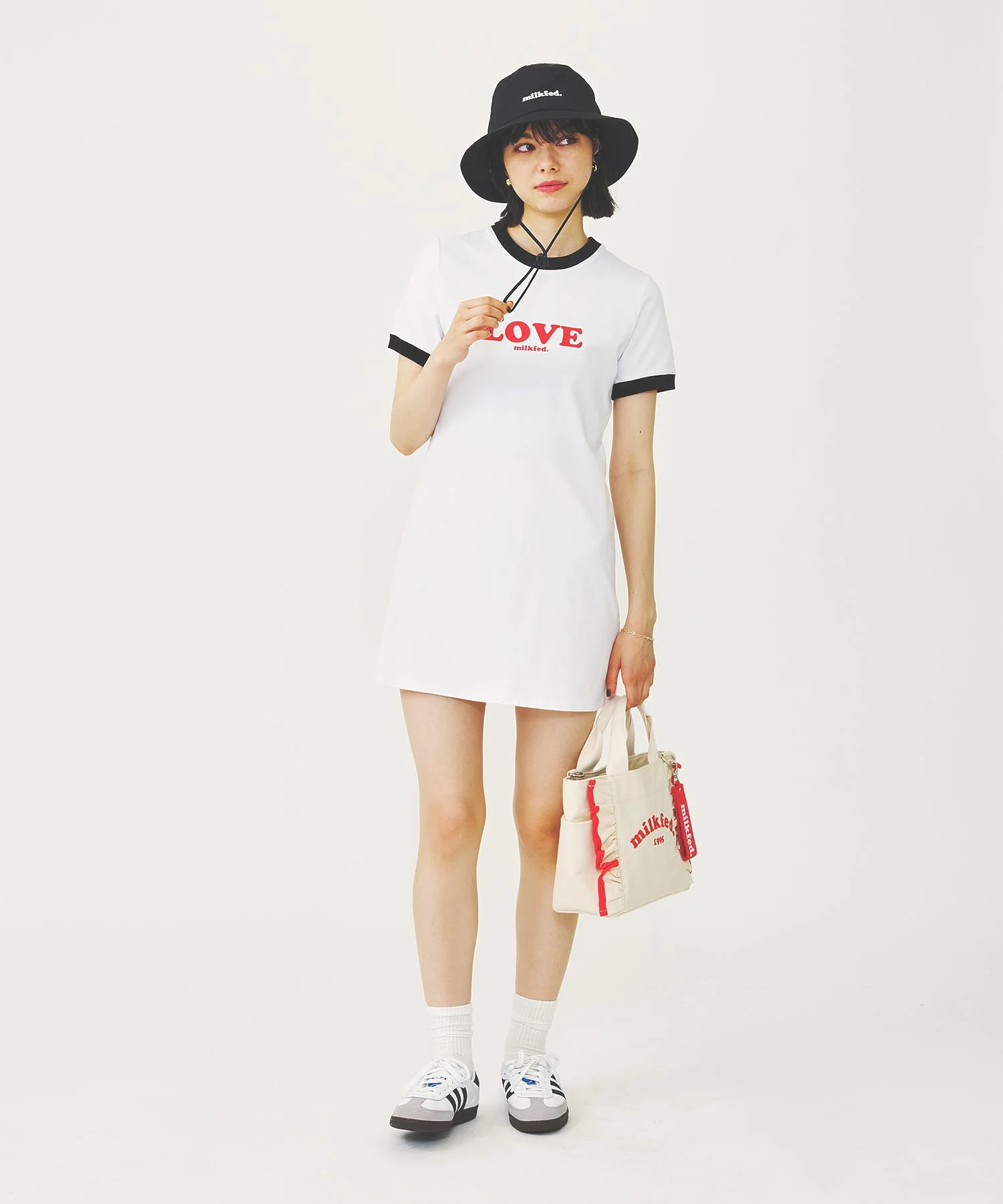 RUFFLE MINI BAG MILKFED. - Image 20