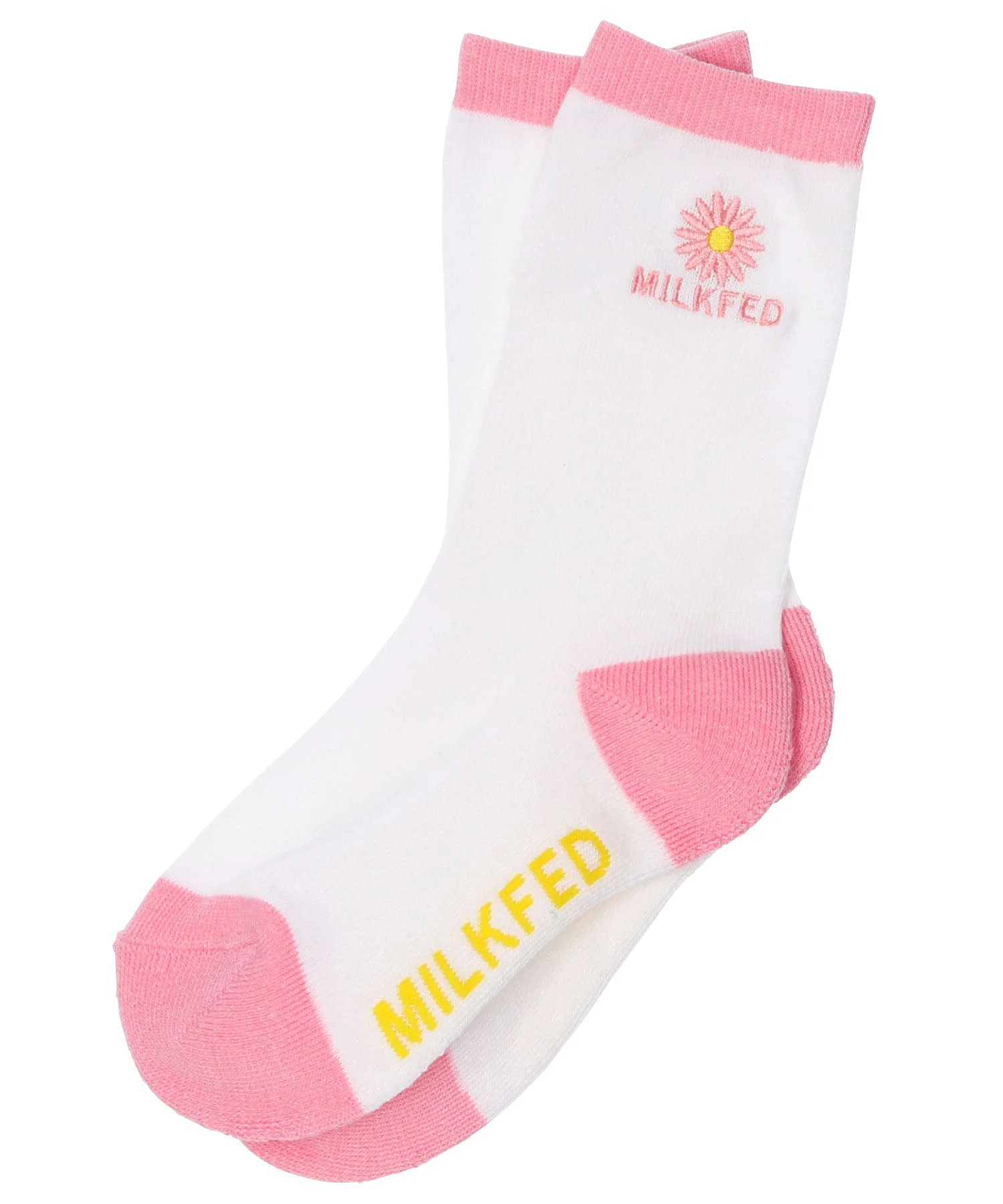 FLOWER EMBROIDERY SOCKS MILKFED. - Image 14
