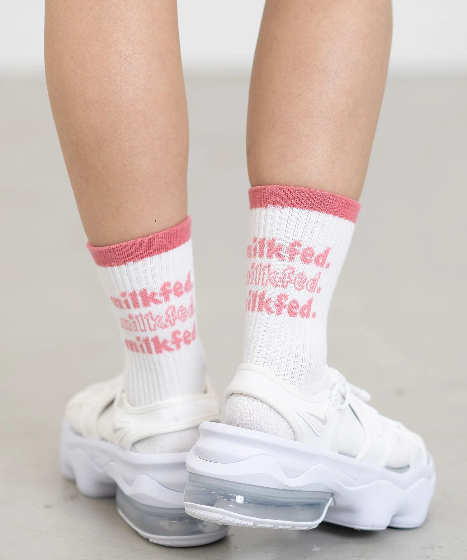 TRIPLE COOPER LOGO SOCKS MILKFED. - Image 19