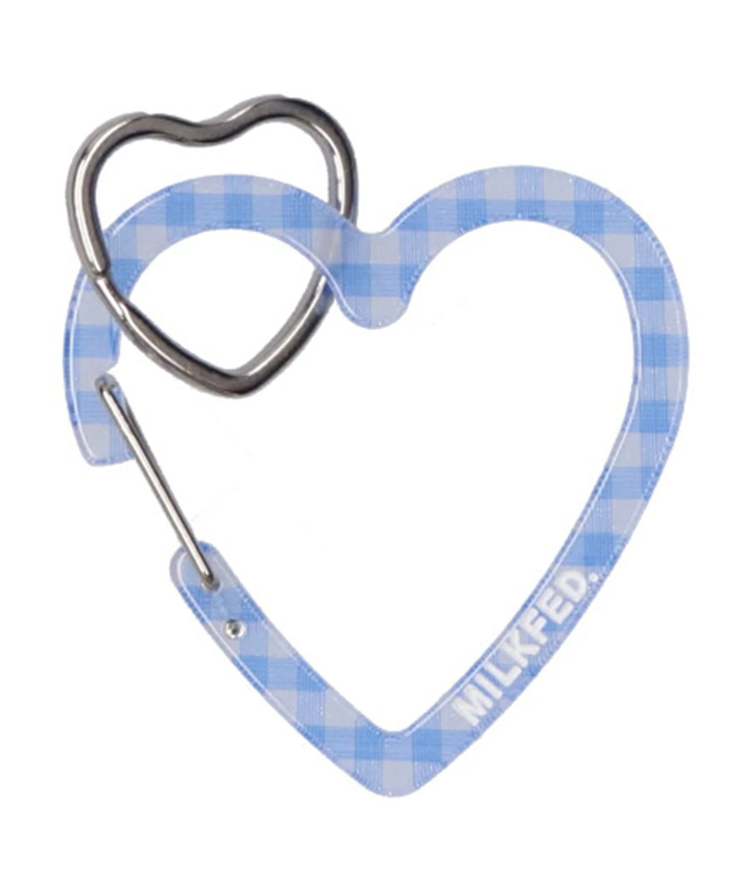 NEO HEART CARABINER GINGHAM MILKFED. - Image 5