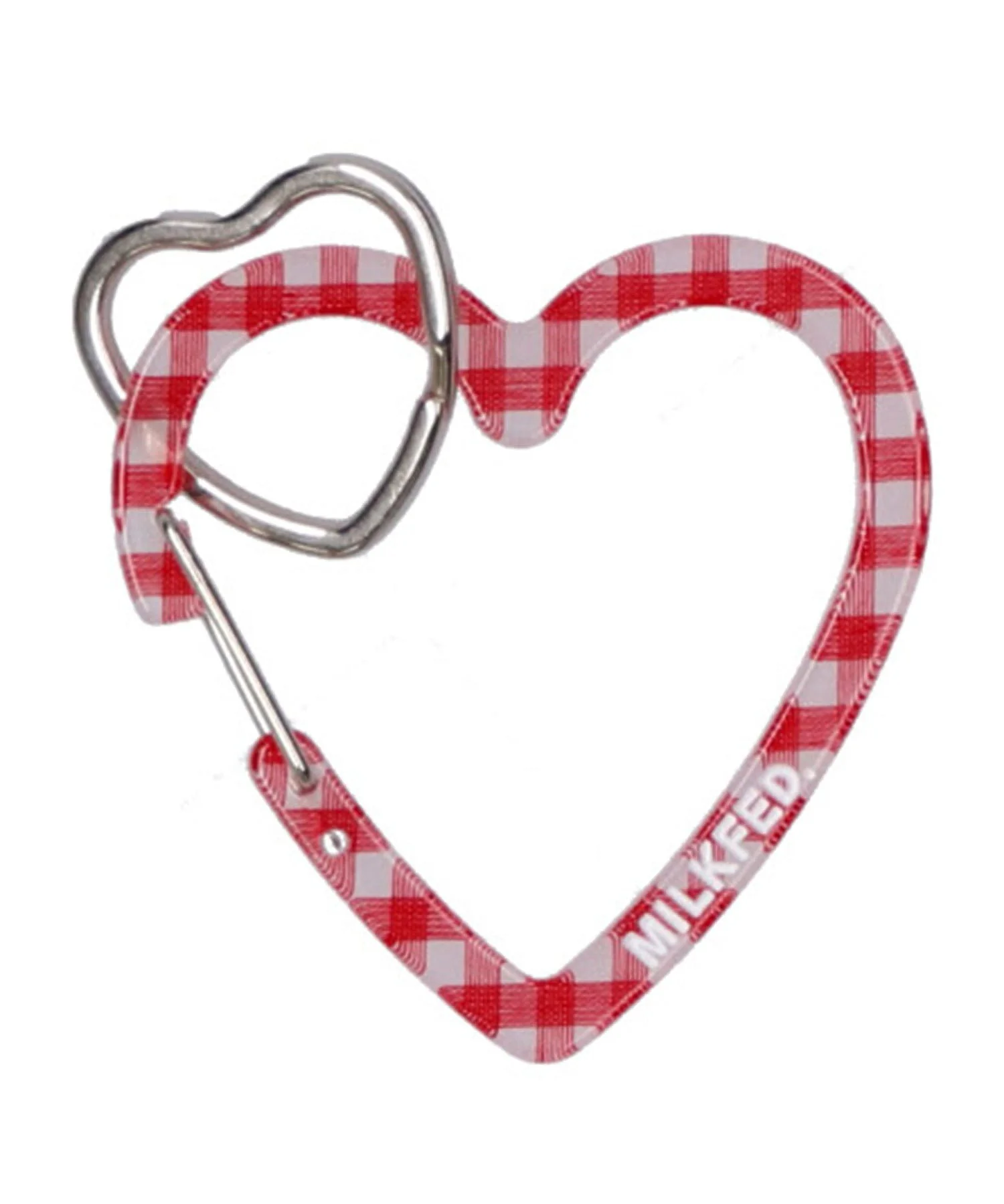 NEO HEART CARABINER GINGHAM MILKFED. - Image 6
