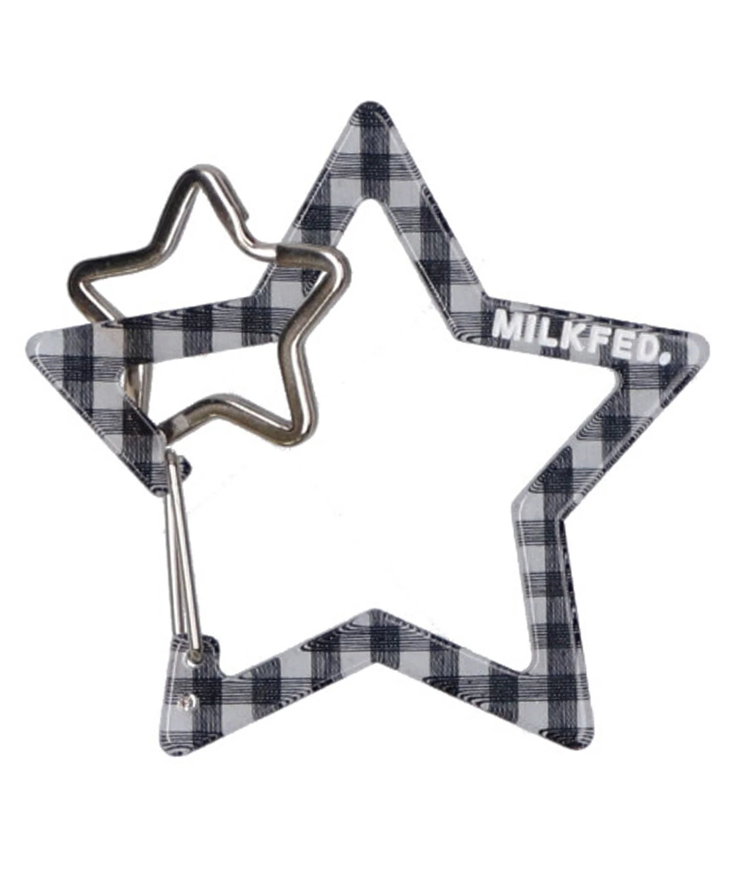 NEO STAR CARABINER GINGHAM MILKFED. - Image 6