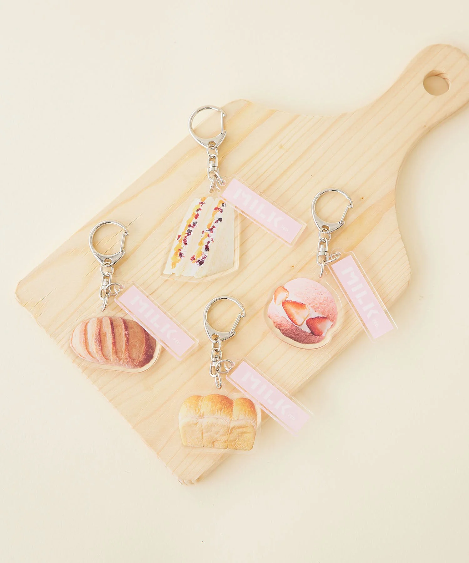 MILKFED.xSHIROKUMA BAKERY SHIROKUMA SAND KEY CHAIN - Image 7