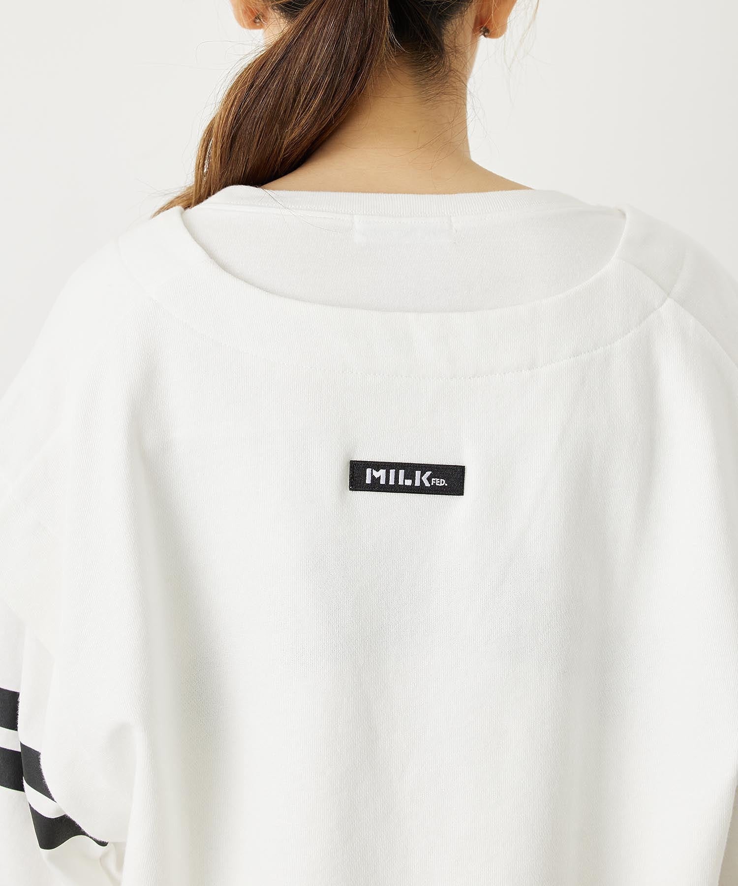 RIBBON PRINT LAYERED TOP MILKFED. - Image 18