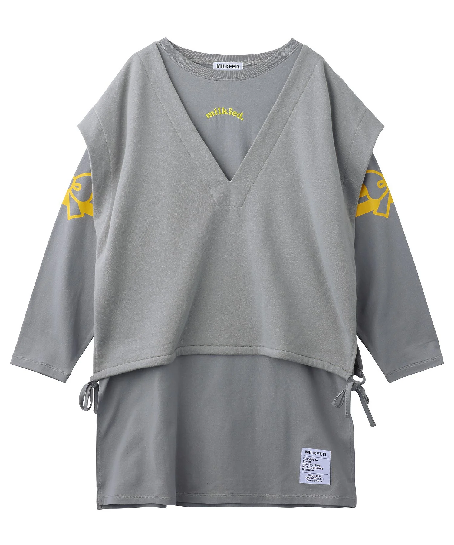RIBBON PRINT LAYERED TOP MILKFED. - Image 37