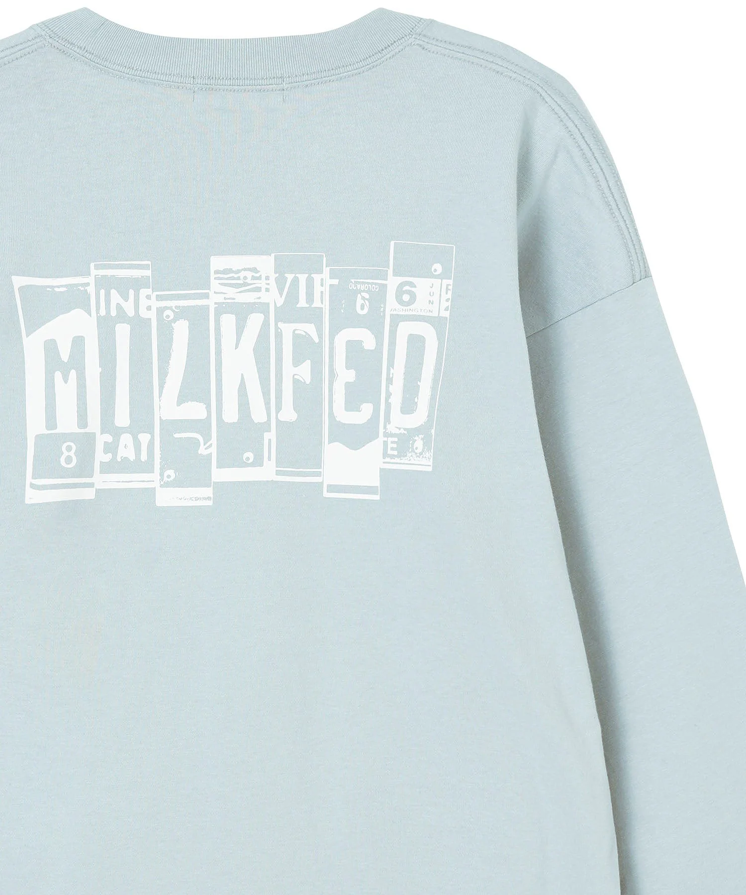 LICENSE PLATE LOGO WIDE L/S TEE MILKFED. - Image 2