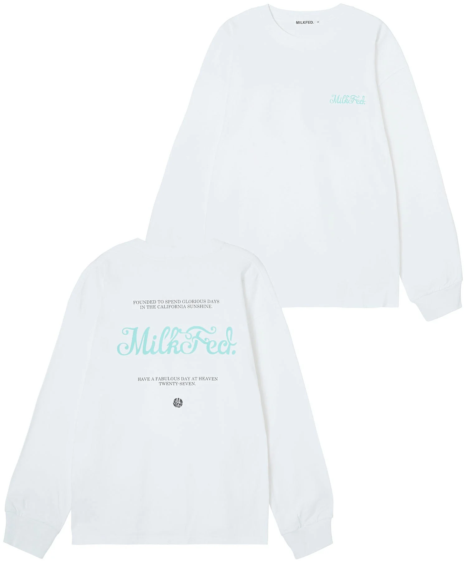 CURL LOGO WIDE L/S TEE MILKFED. - Image 25