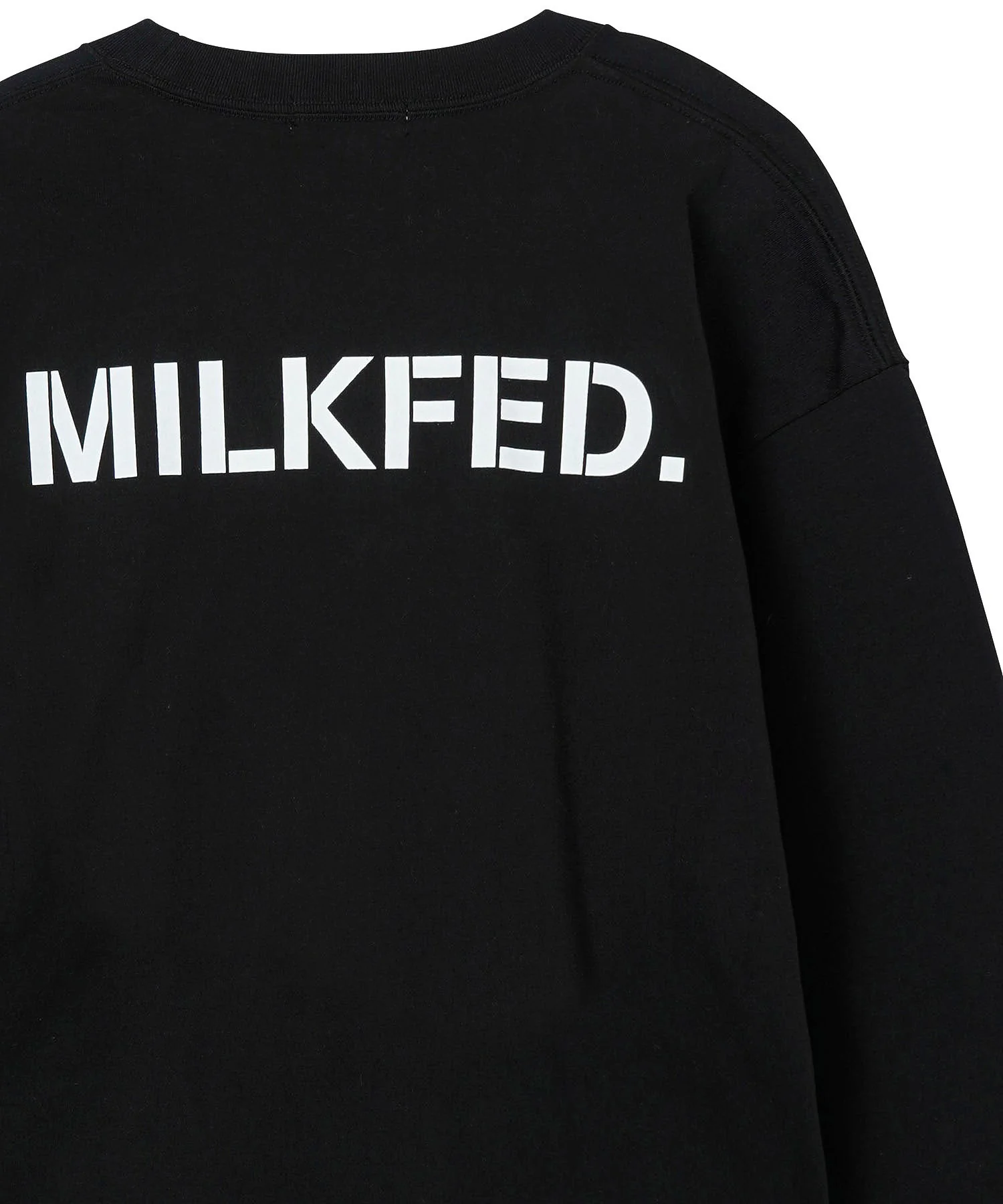 BASIC STENCIL WIDE L/S TEE MILKFED. - Image 7