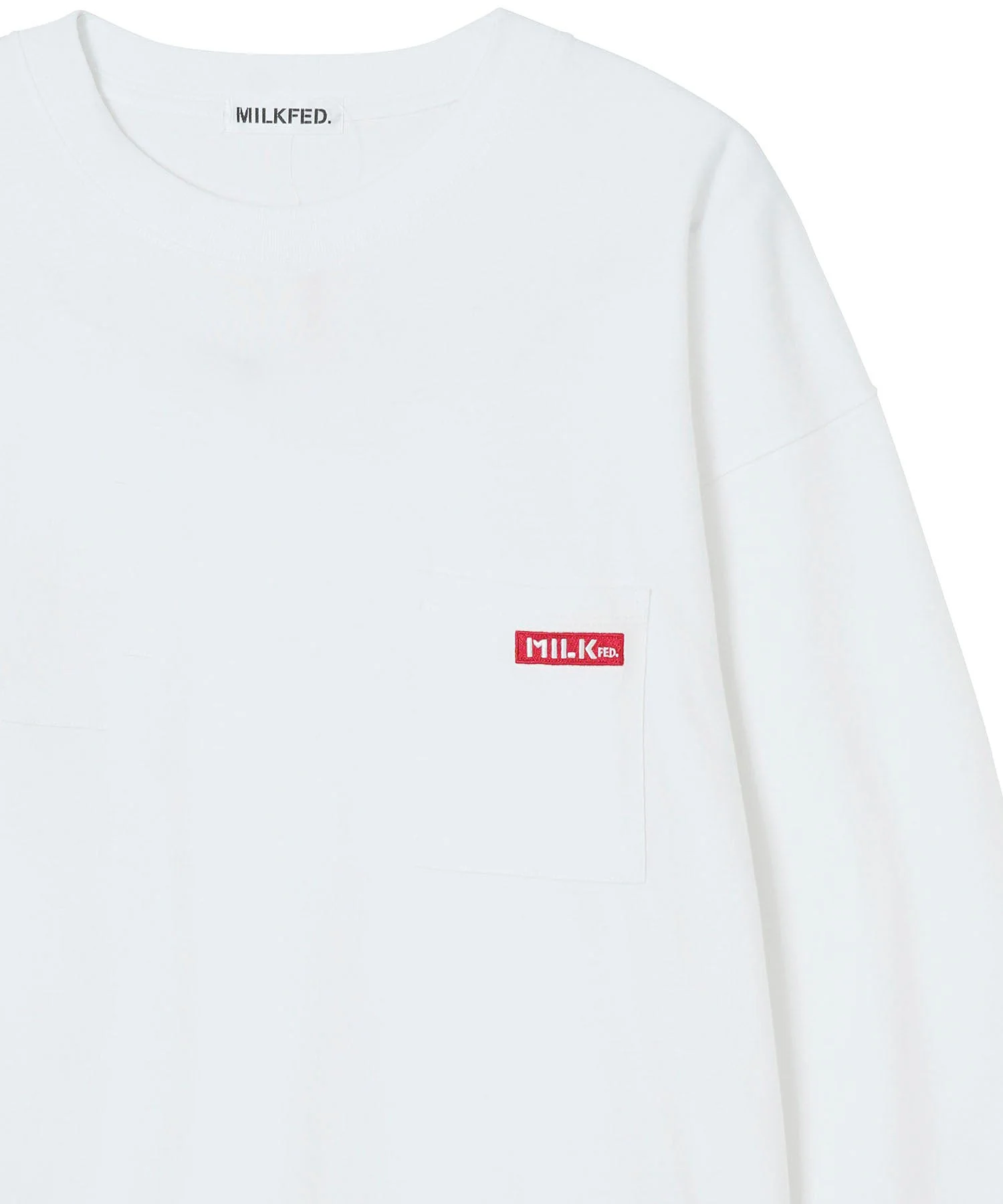 BAR WAPPEN POCKET WIDE L/S TEE MILKFED. - Image 5