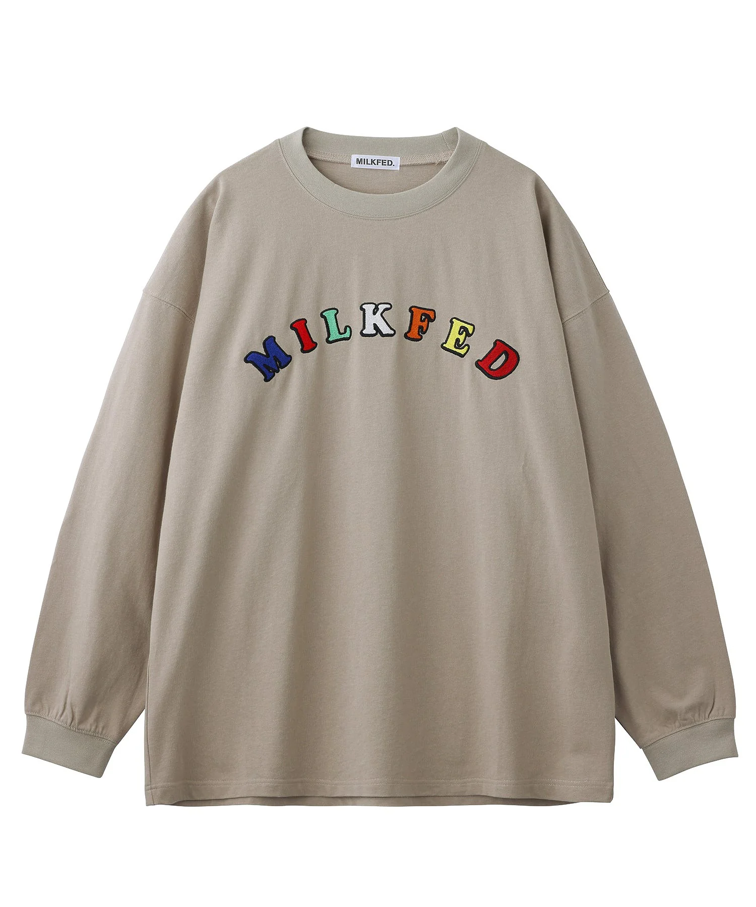 EMBROIDERYED ARCH LOGO L/S TOP MILKFED. - Image 17