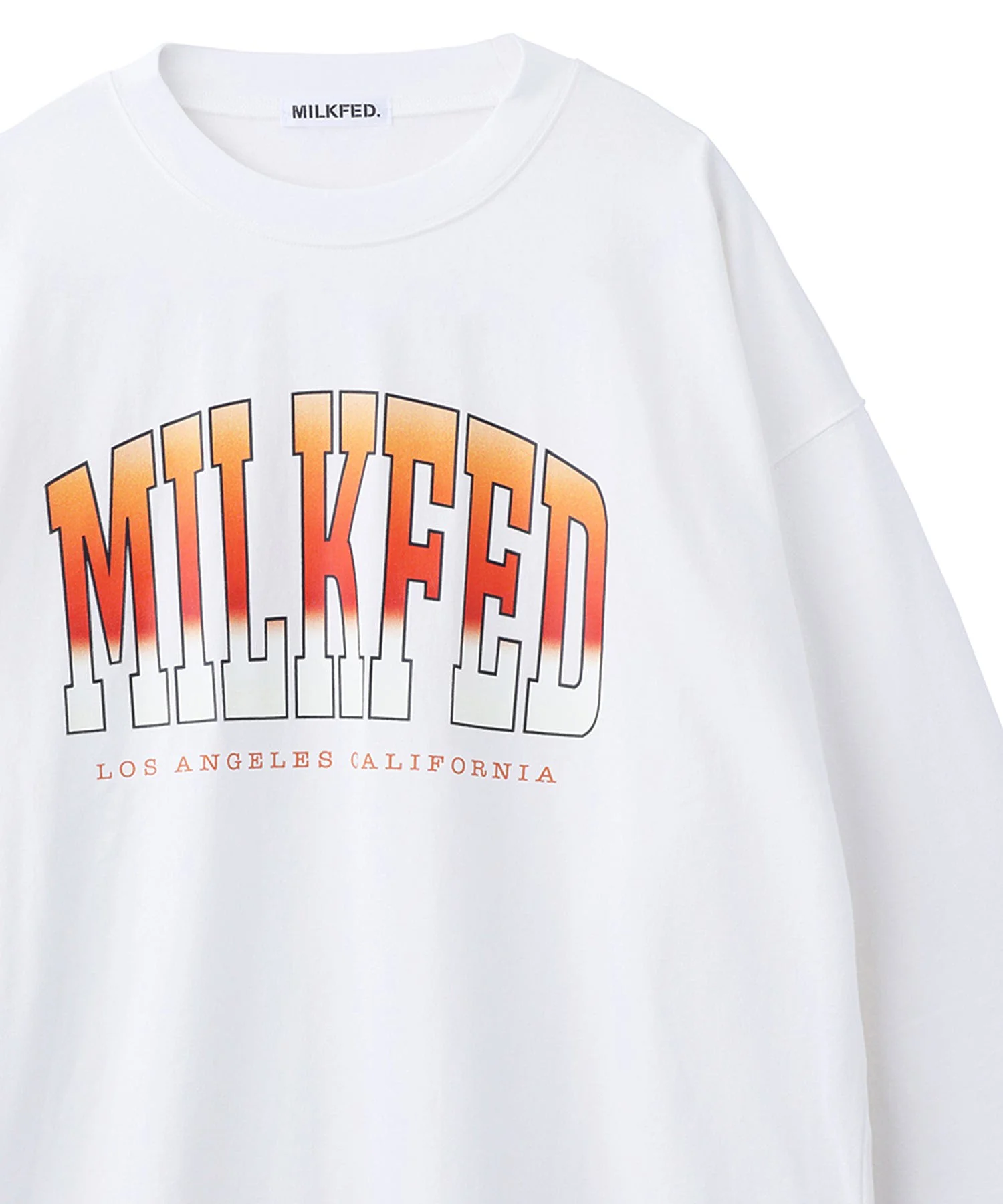GRADATION LOGO L/S TOP MILKFED.