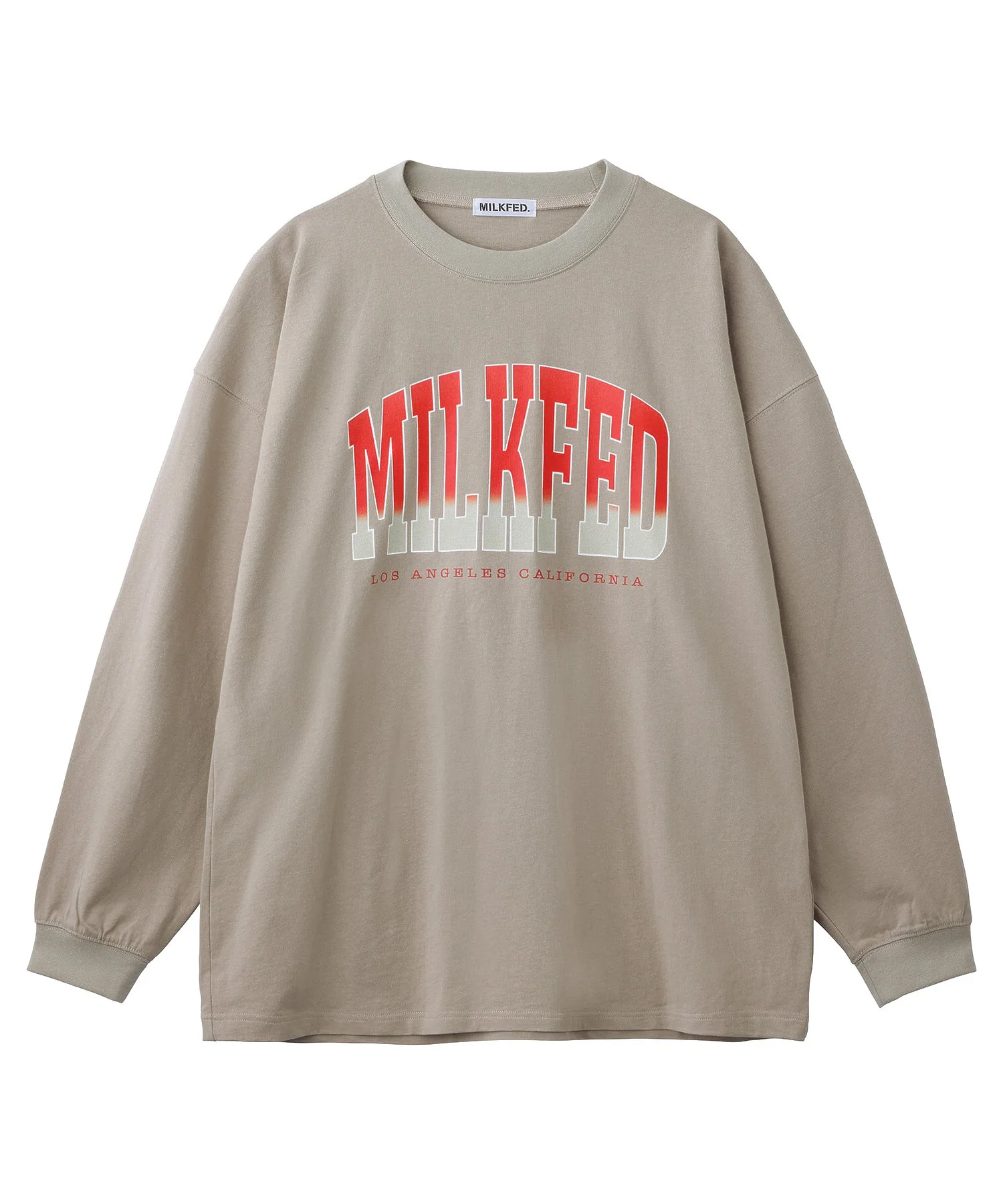 GRADATION LOGO L/S TOP MILKFED. - Image 17