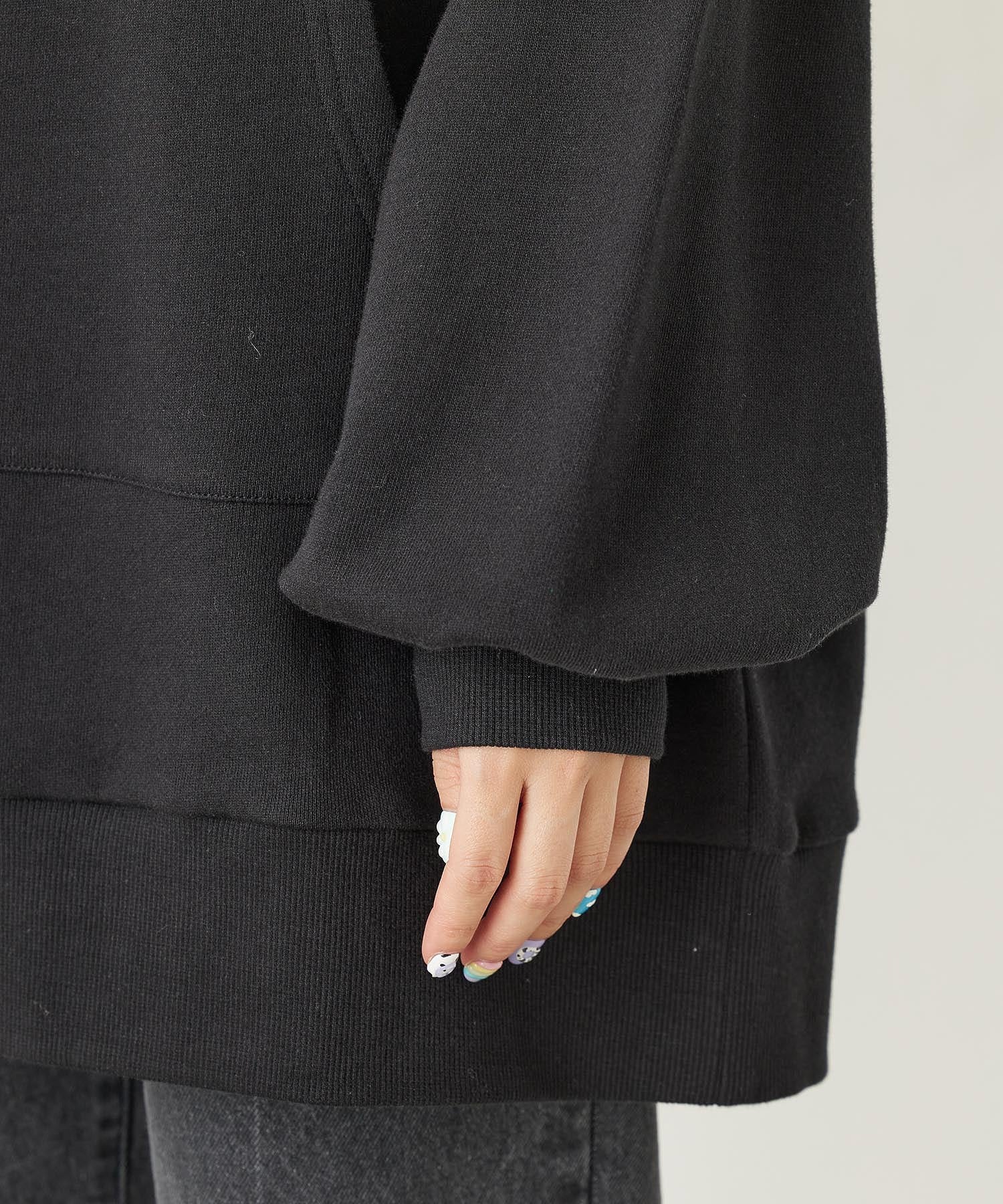 HIGH NECK BIG SWEAT HOODIE MILKFED. - Image 8