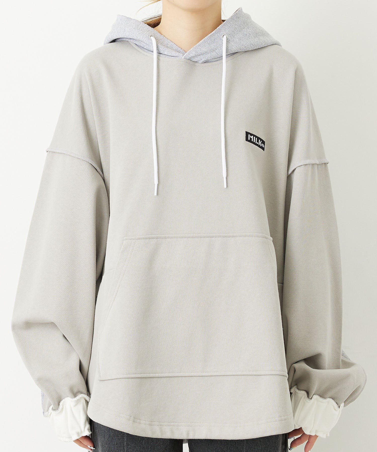 MULTICOLOR INSIDE OUT SWEAT HOODIE MILKFED. - Image 4