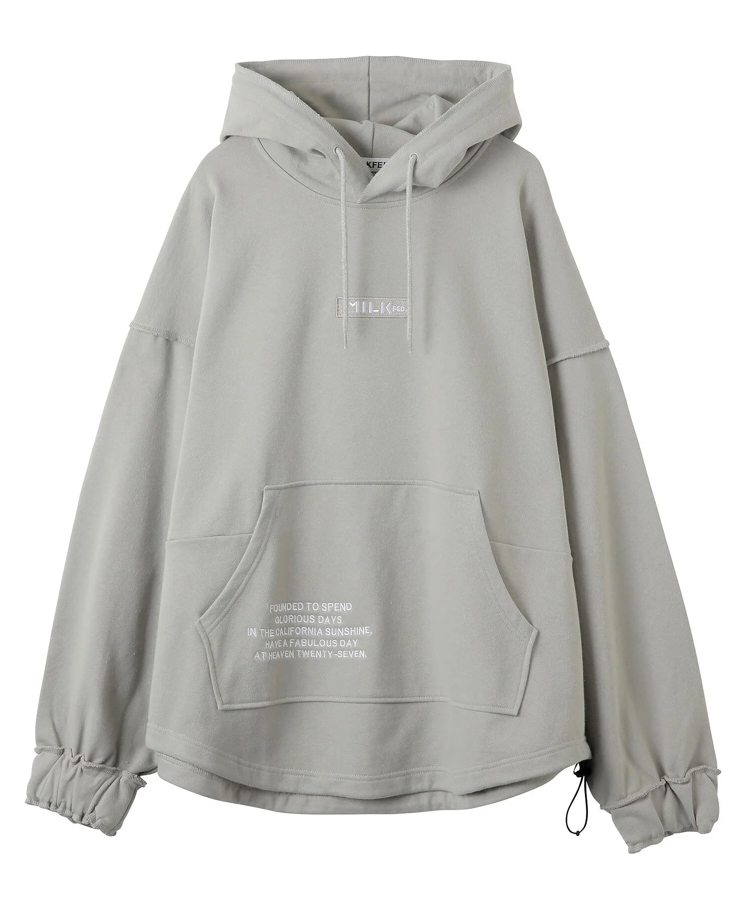 INSIDE OUT SWEAT HOODIE MILKFED. - Image 17