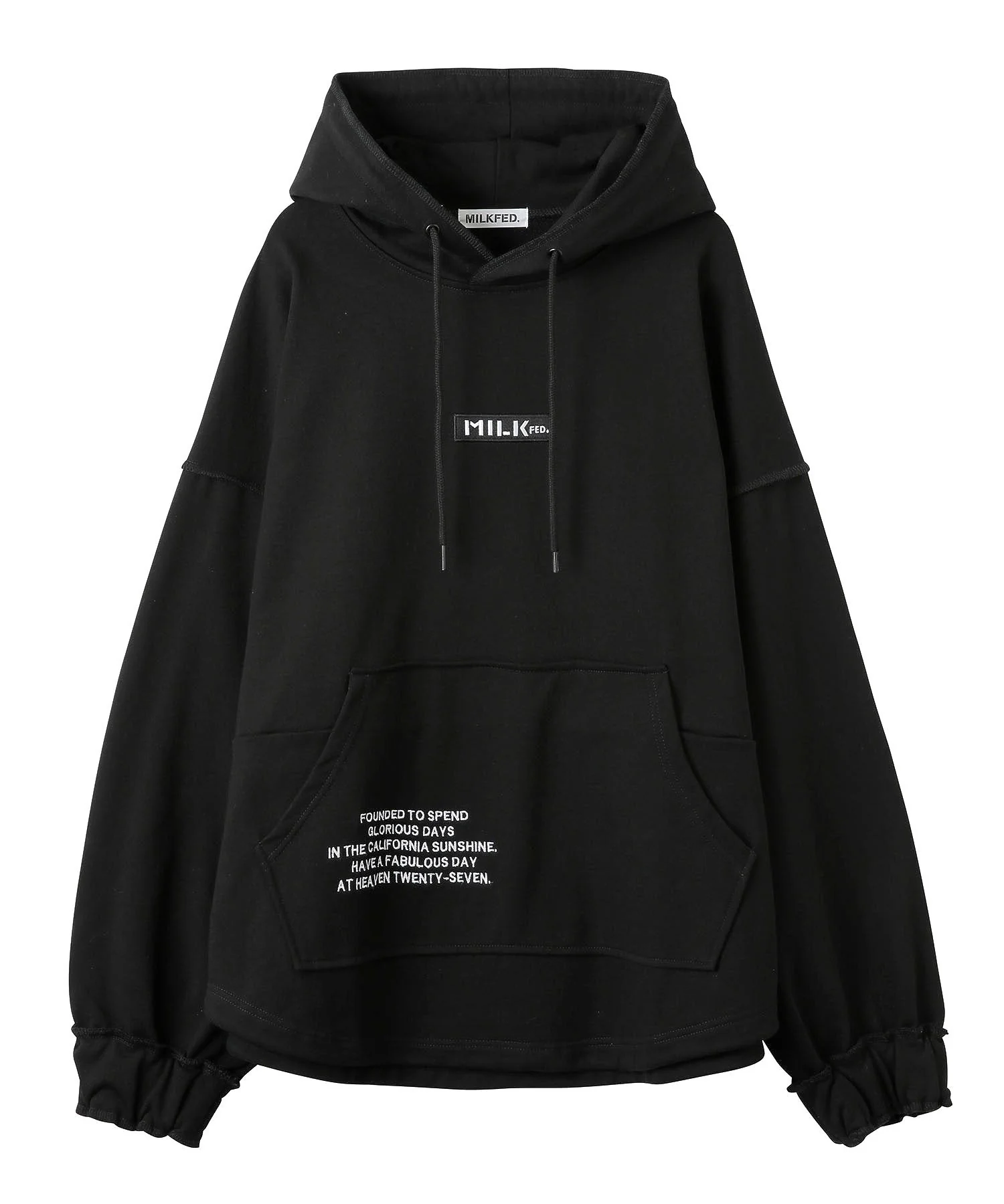 INSIDE OUT SWEAT HOODIE MILKFED. - Image 4