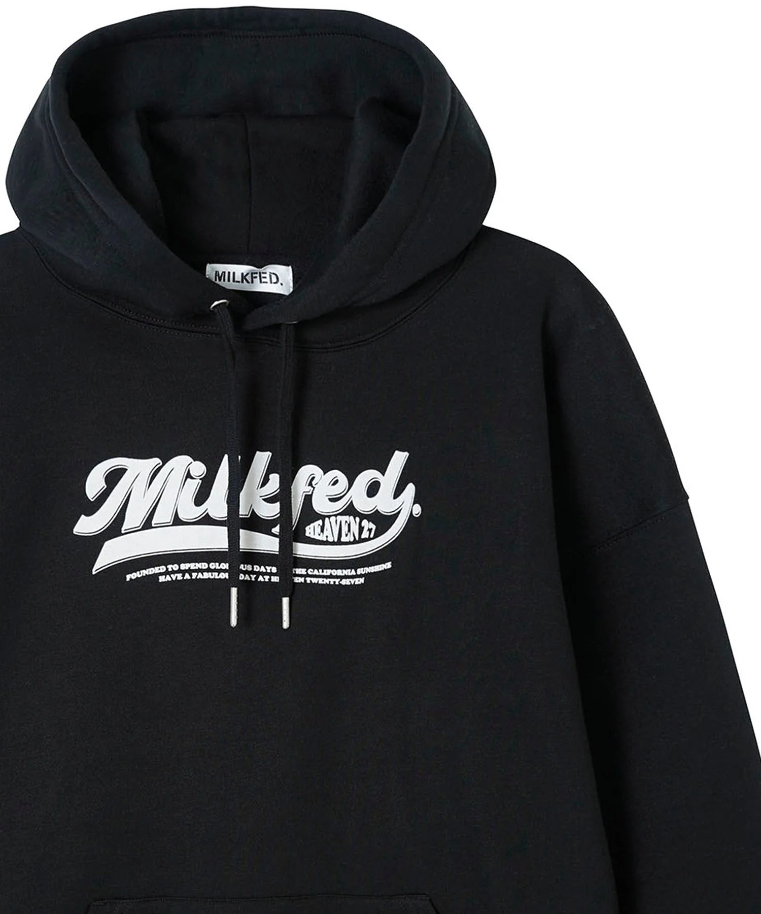 CURSIVE LOGO BIG HOODIE MILKFED.