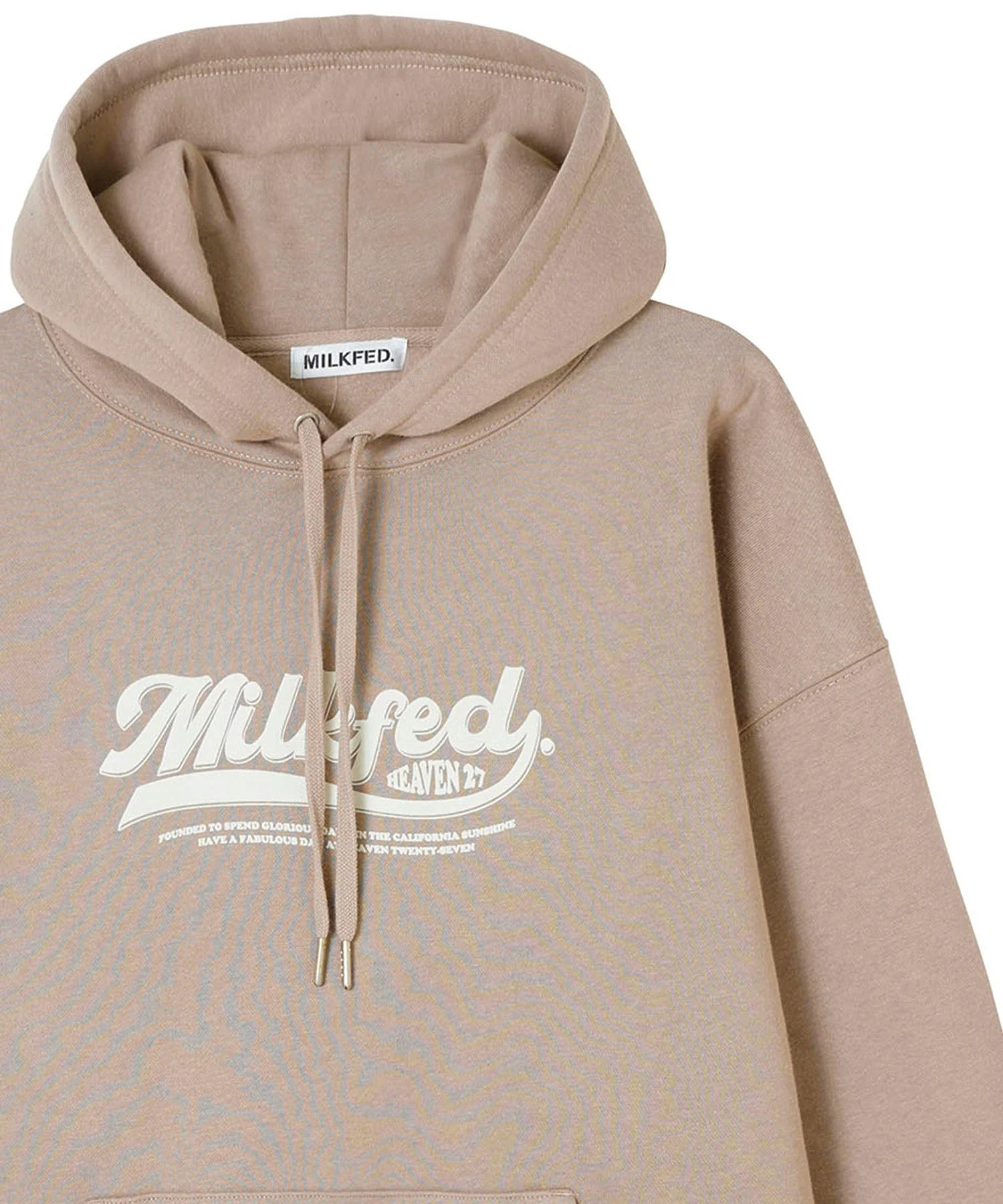 CURSIVE LOGO BIG HOODIE MILKFED. - Image 3