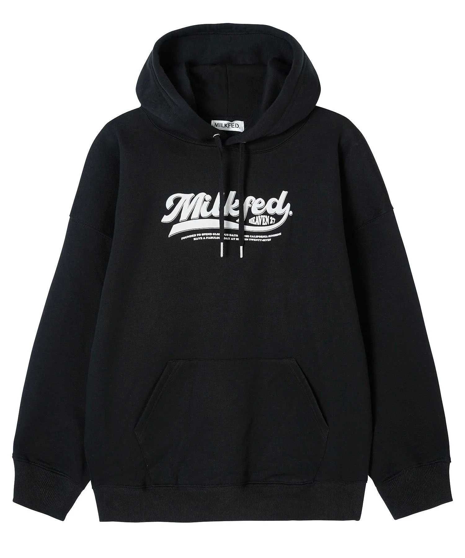CURSIVE LOGO BIG HOODIE MILKFED. - Image 9