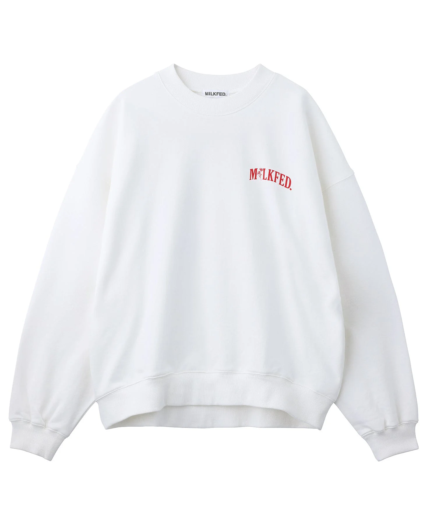 FLOWER LOGO SWEAT TOP MILKFED. - Image 4