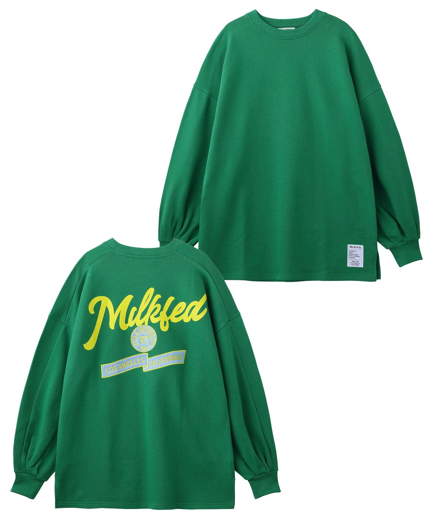 BACK LOGO BIG SWEAT TOP MILKFED. - Image 17