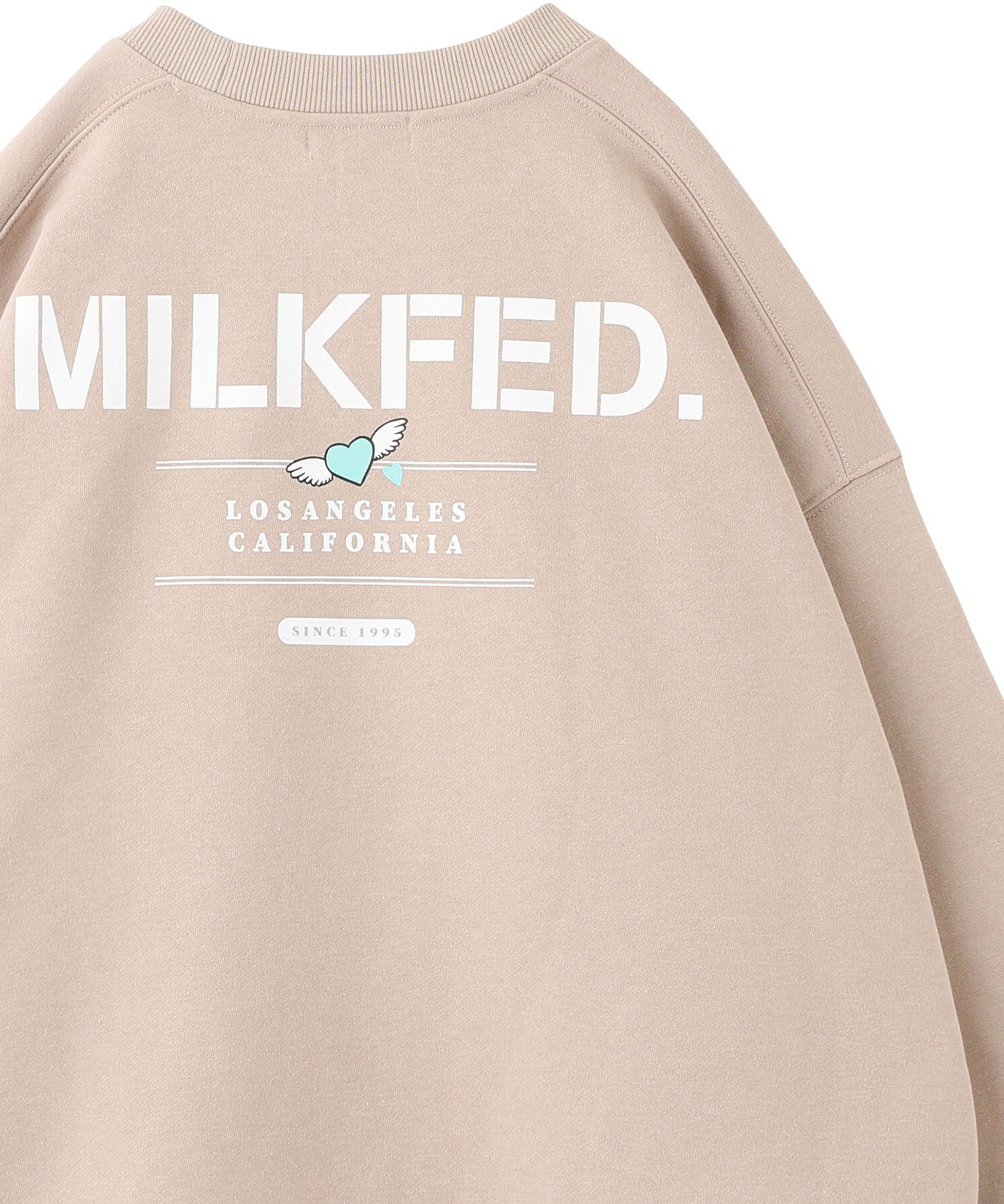 STENCIL HEART BIG SWEAT TOP MILKFED. - Image 4