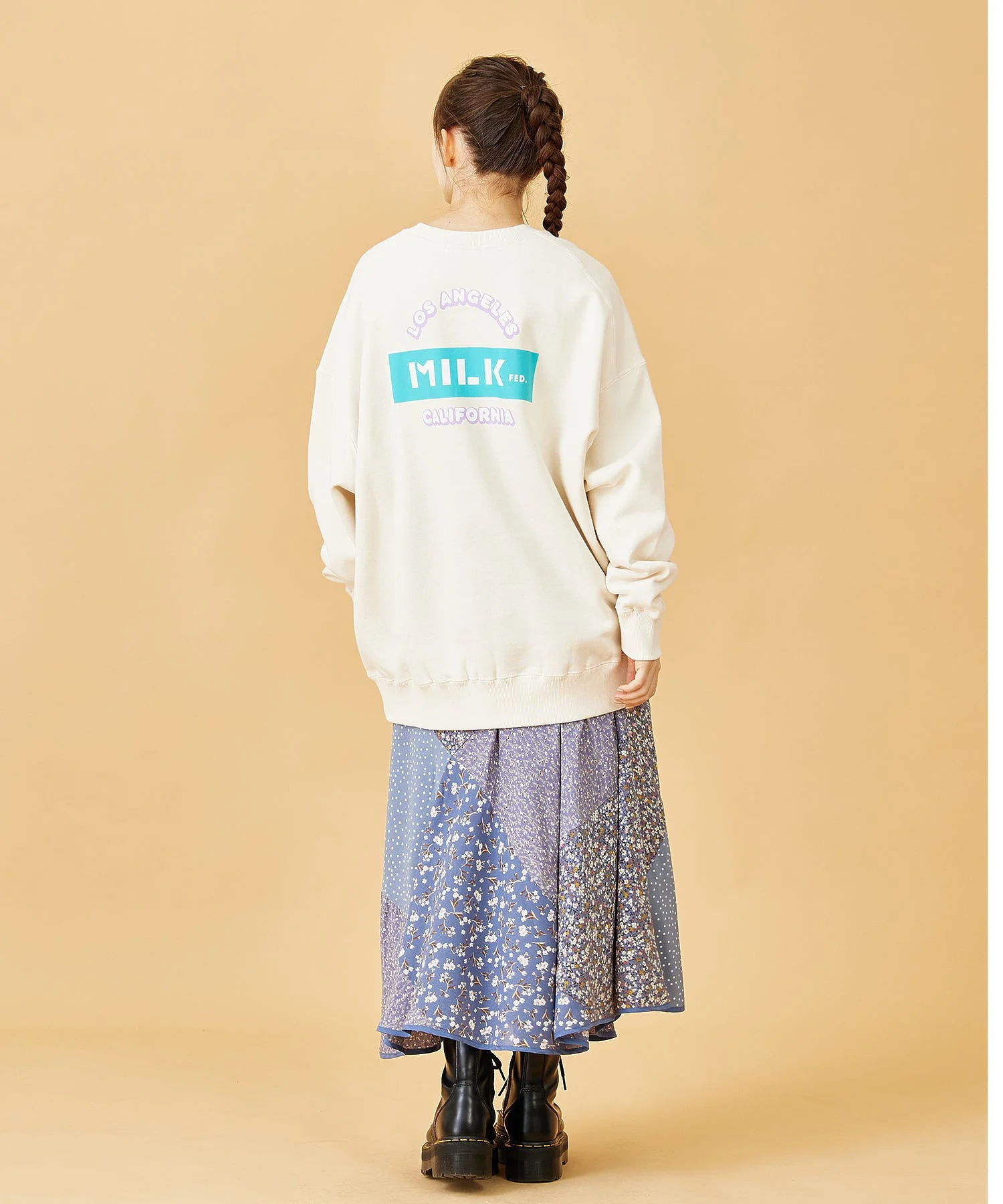 BIG BAR LOGO BIG SWEAT TOP MILKFED. - Image 10